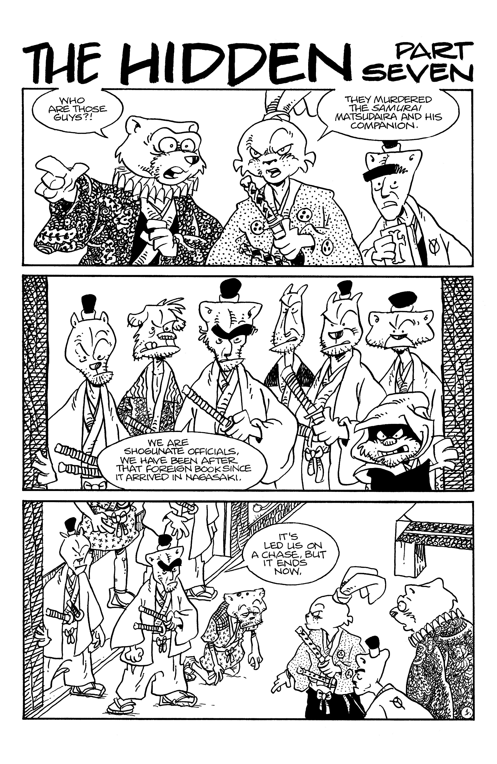 Usagi Yojimbo: The Hidden (2018-): Chapter 7 - Page 3