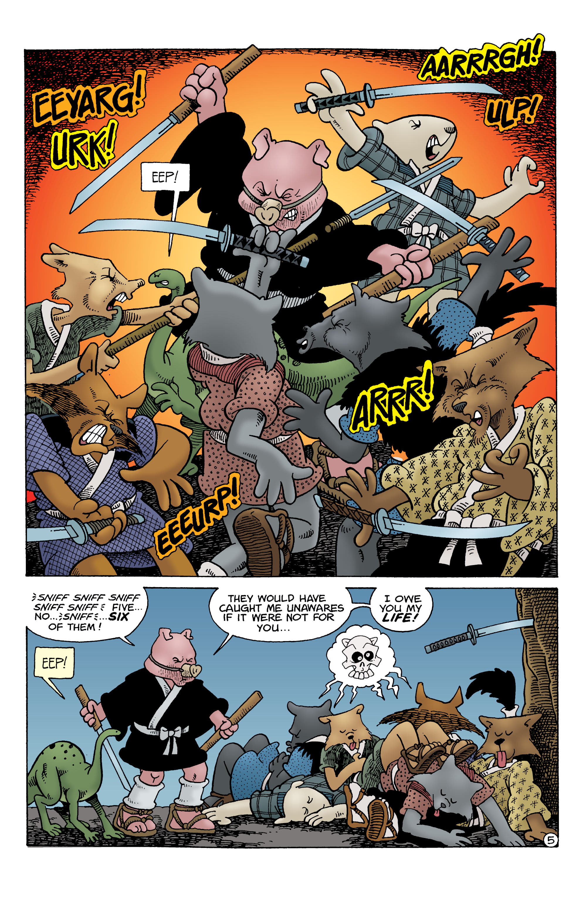 Usagi Yojimbo: Wanderer’s Road (2020-): Chapter 3 - Page 6