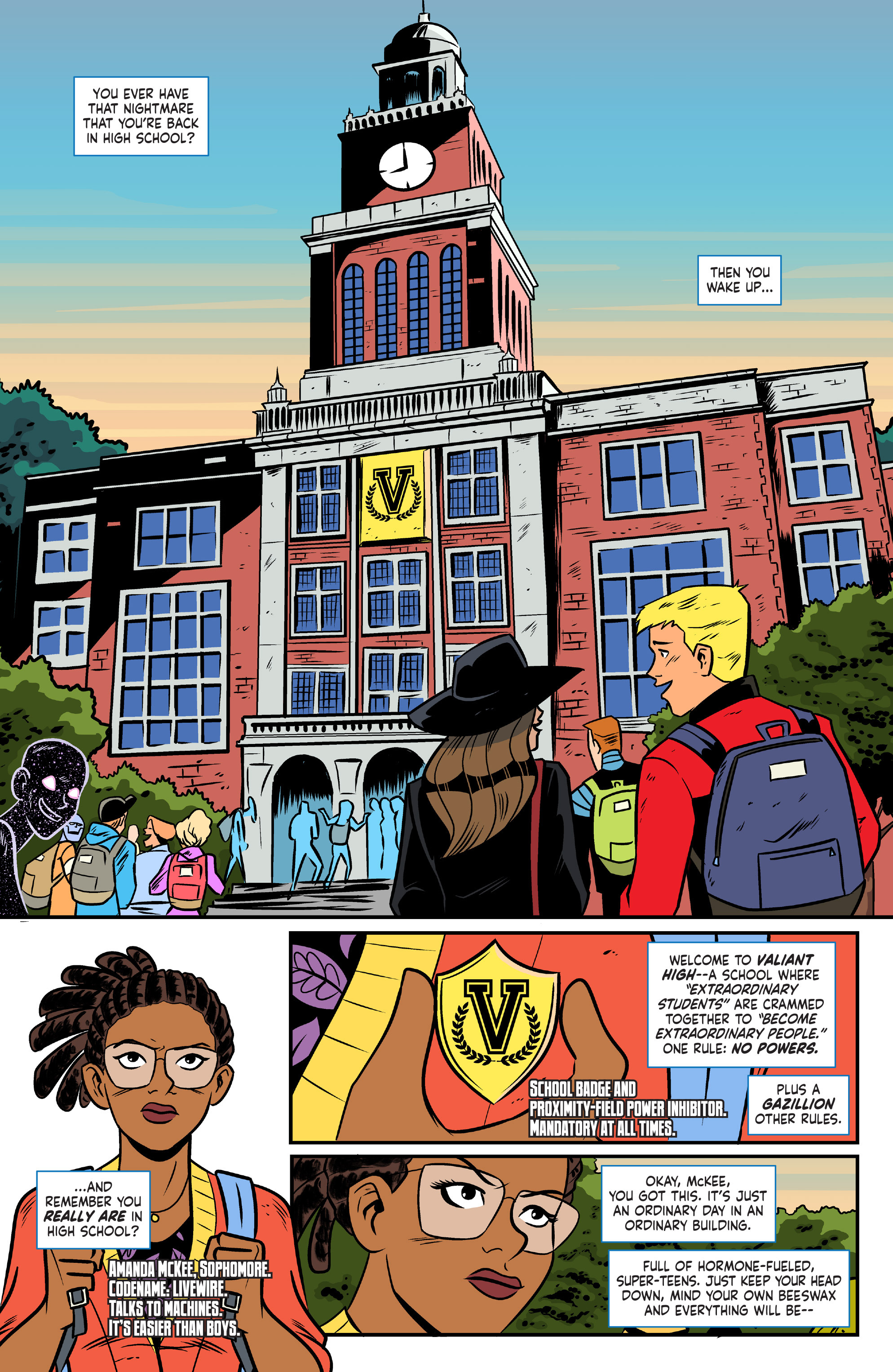 Valiant High (2017): Chapter 1 - Page 4