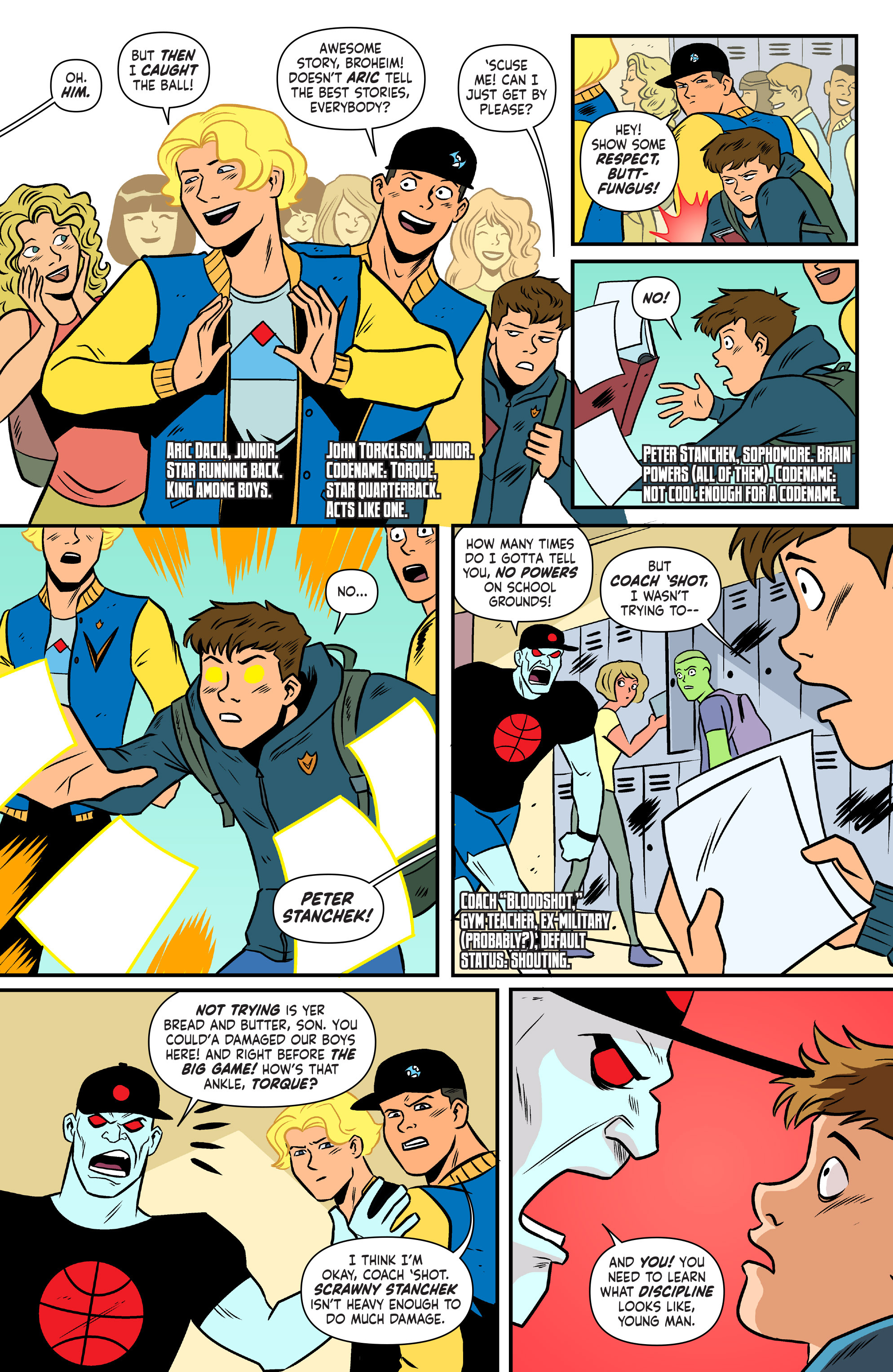 Valiant High (2017): Chapter 1 - Page 7