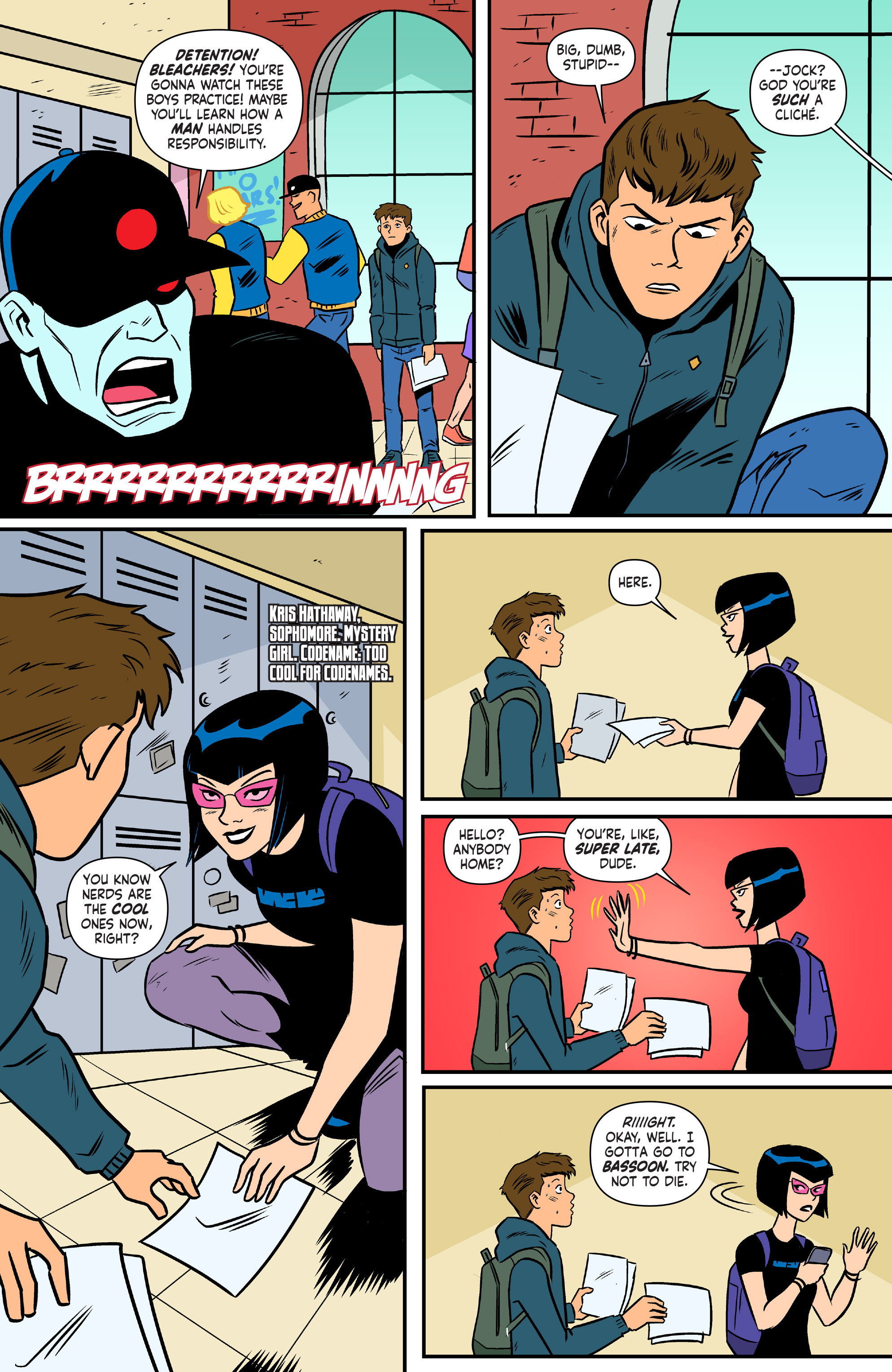 Valiant High (2017): Chapter 1 - Page 8