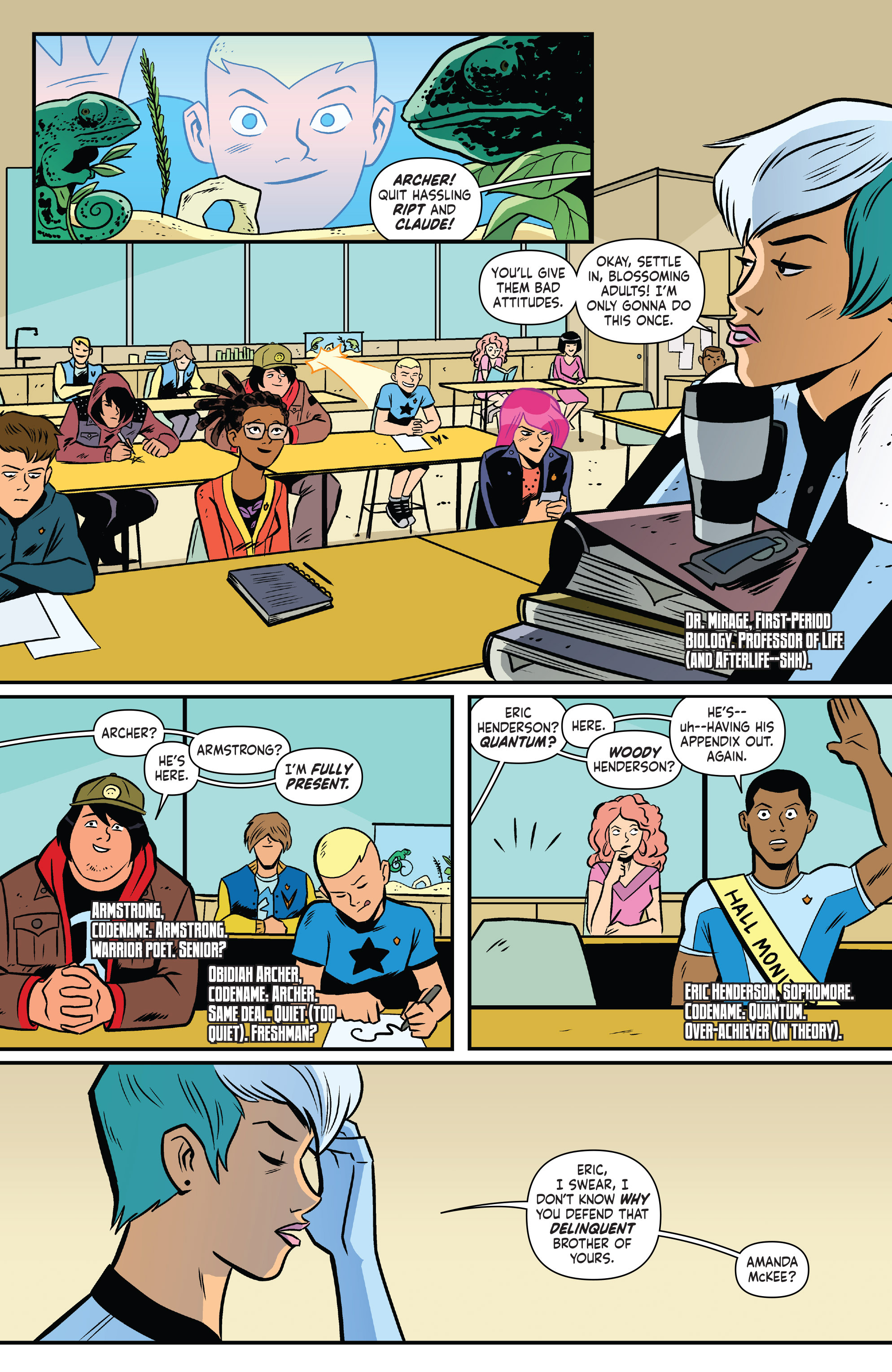 Valiant High (2017): Chapter 1 - Page 9