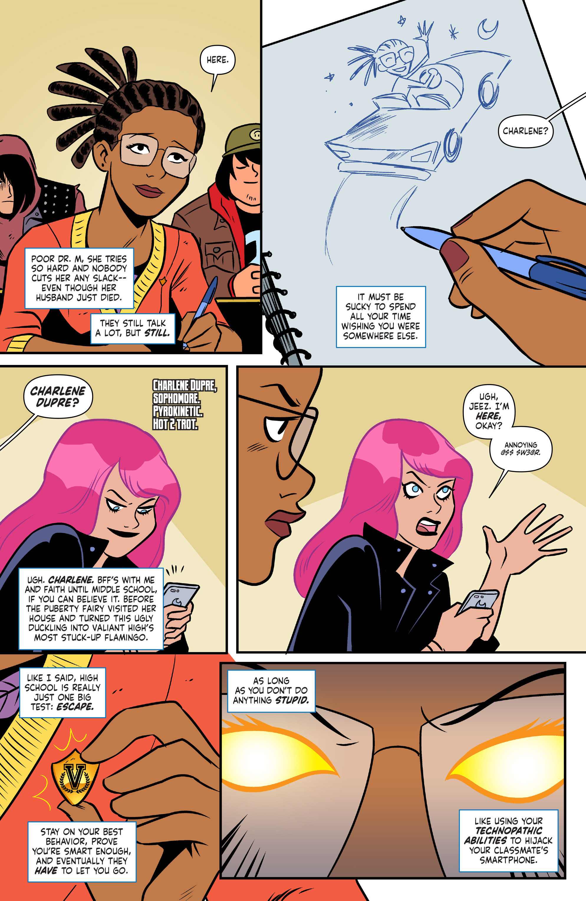 Valiant High (2017): Chapter 1 - Page 10