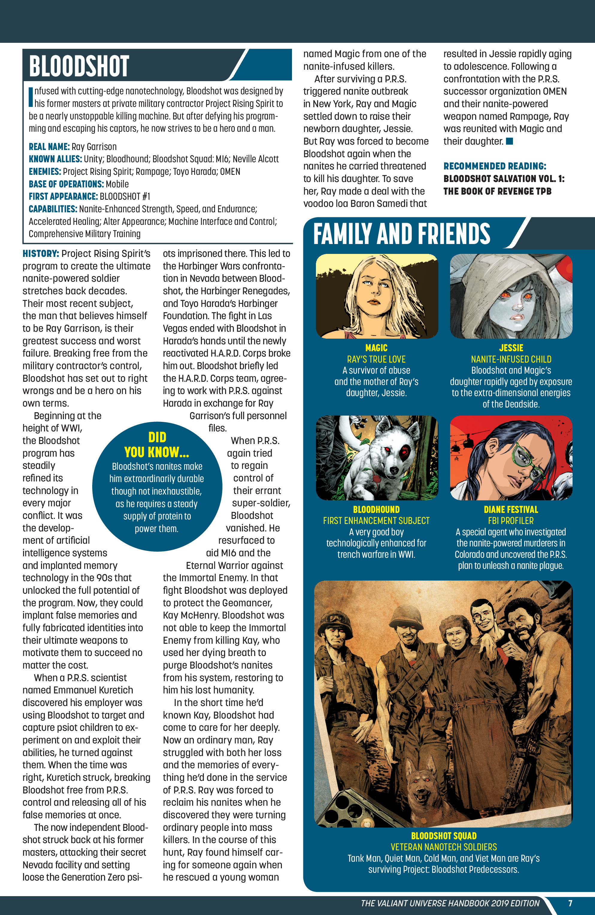 Valiant Universe Handbook 2019 Edition: Chapter 1 - Page 9