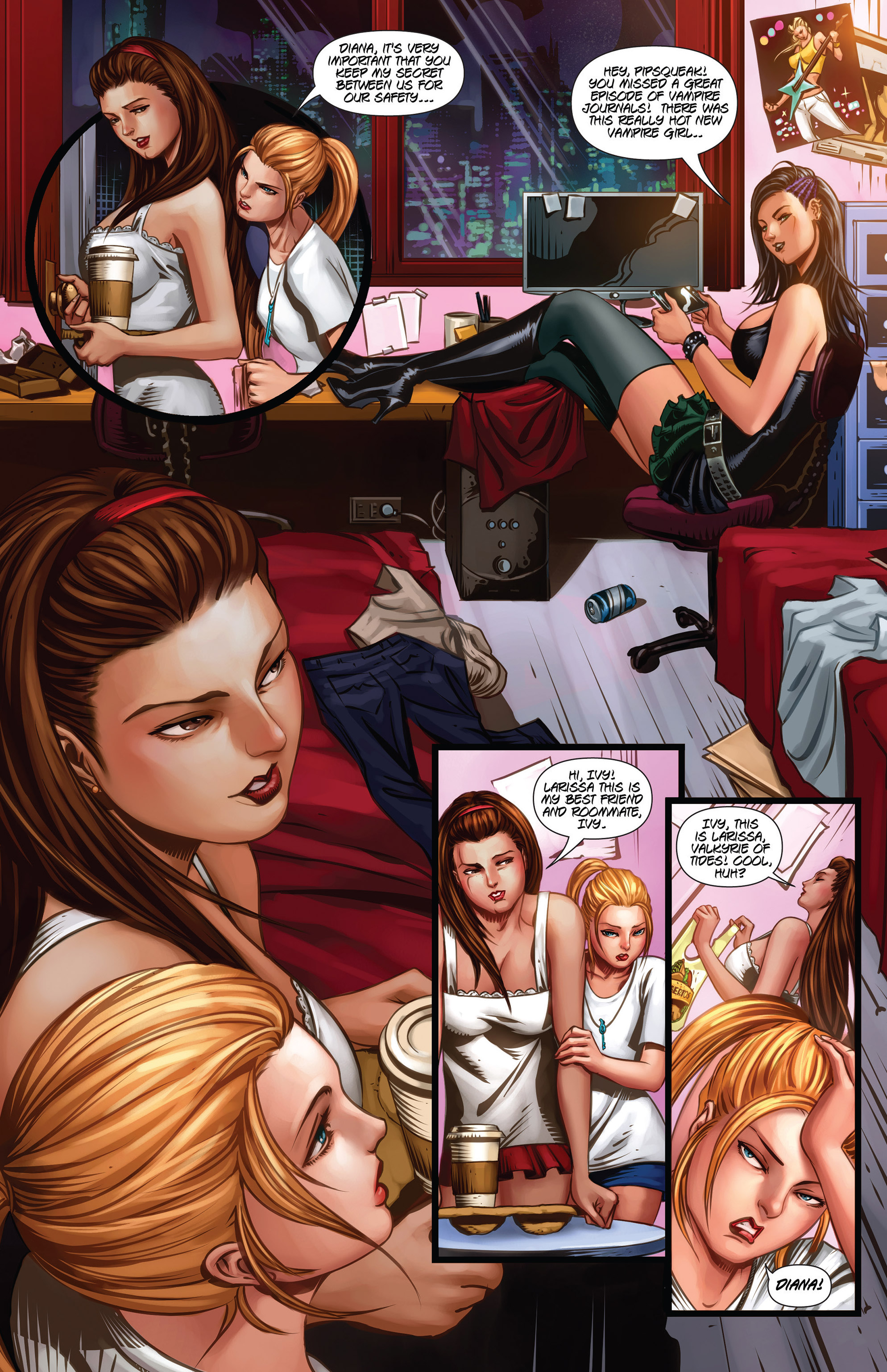 Valkyrie Saviors (2021-): Chapter 1 - Page 14