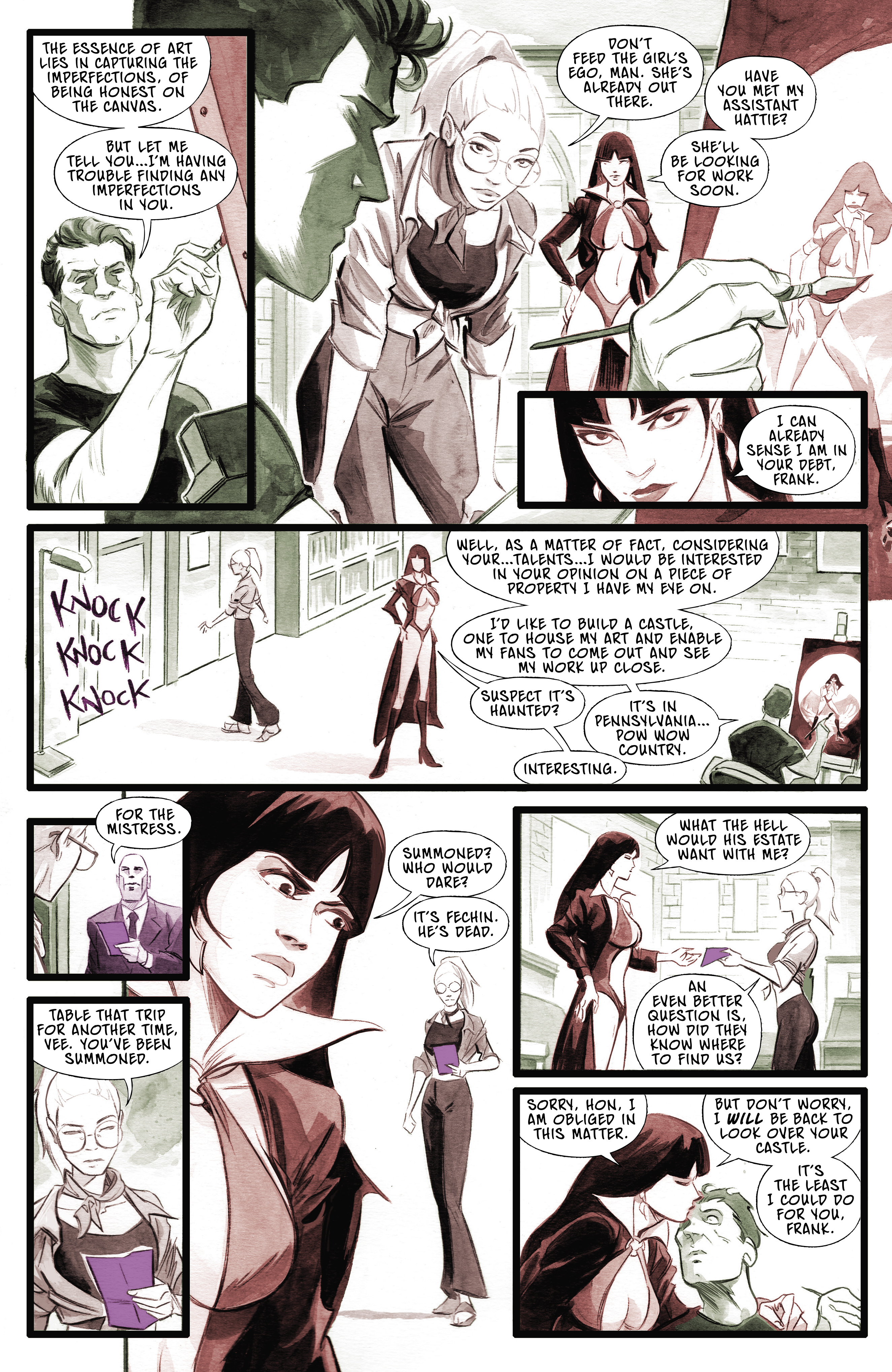 Vampirella: Dead Flowers (2023-): Chapter 1 - Page 13