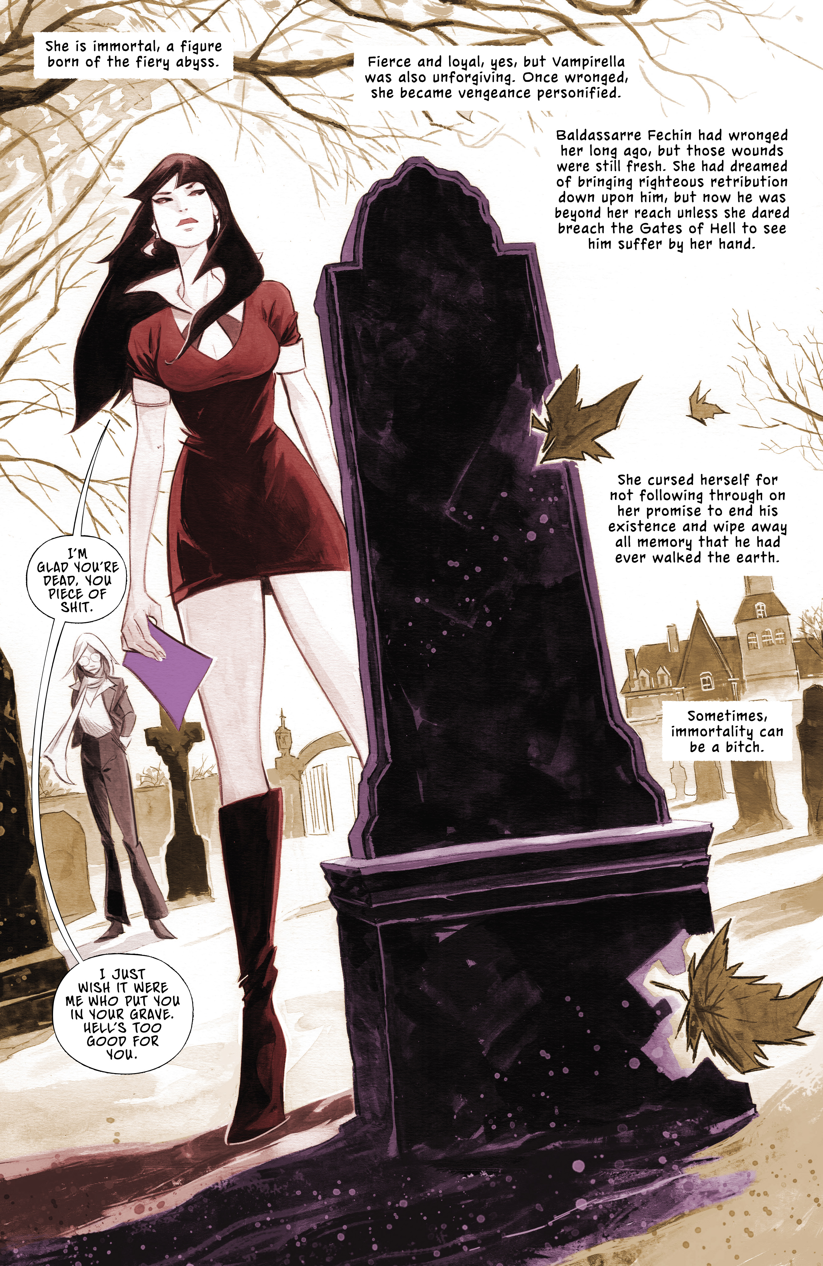 Vampirella: Dead Flowers (2023-): Chapter 1 - Page 14