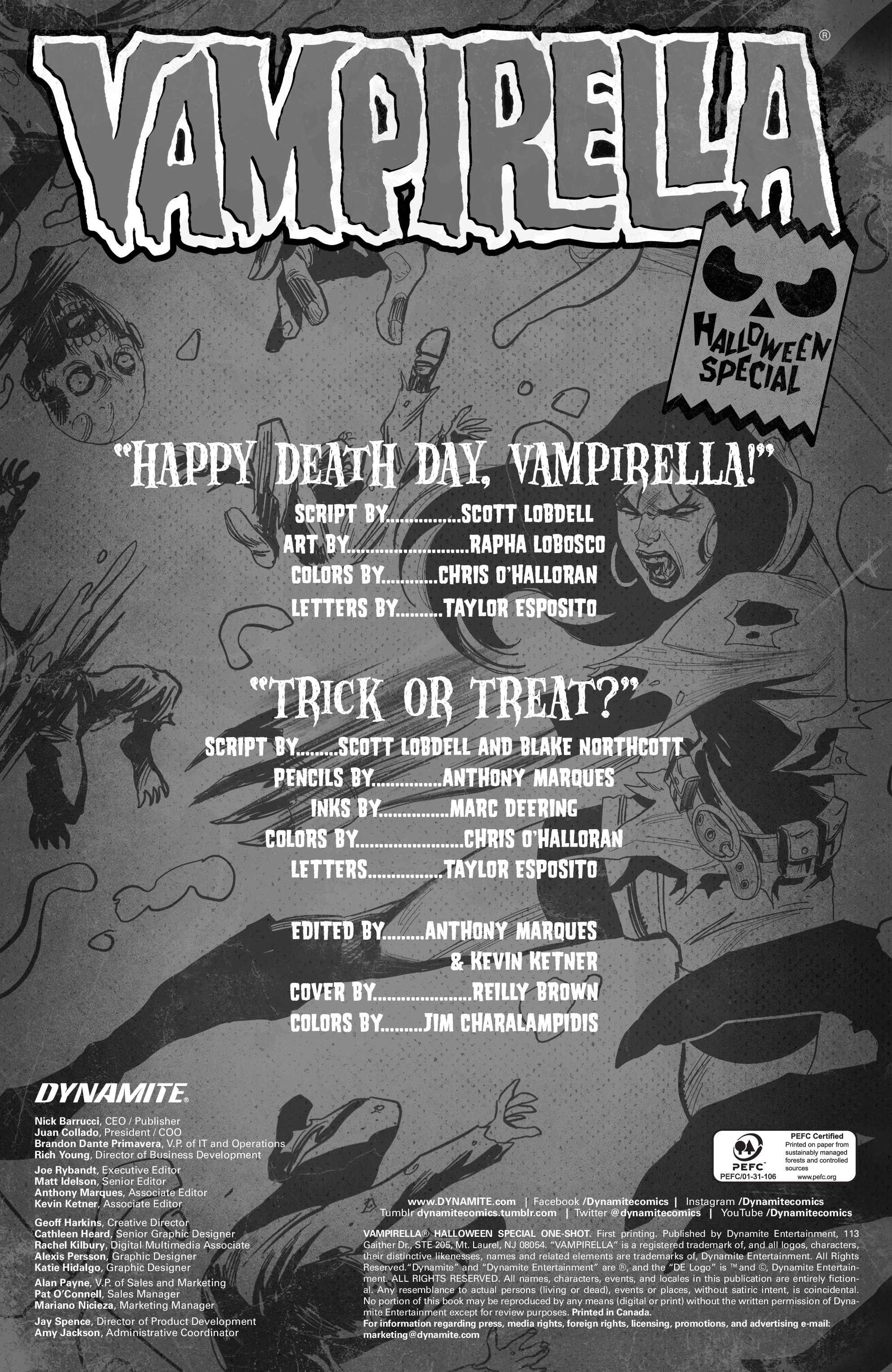 Vampirella: Halloween Special (2018): Chapter 1 - Page 2