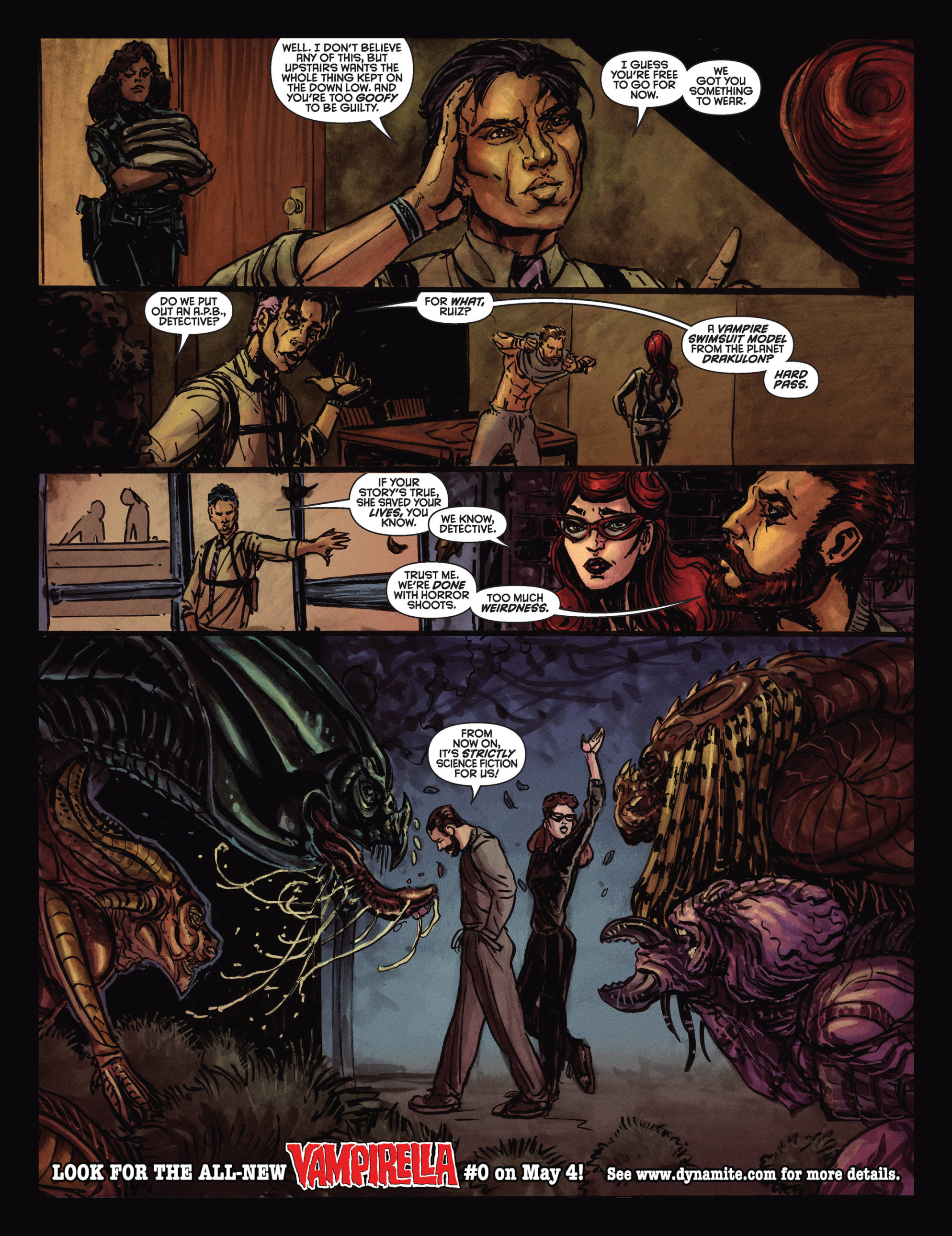 Vampirella in Make Up to Break Up (2019): Chapter 1 - Page 6