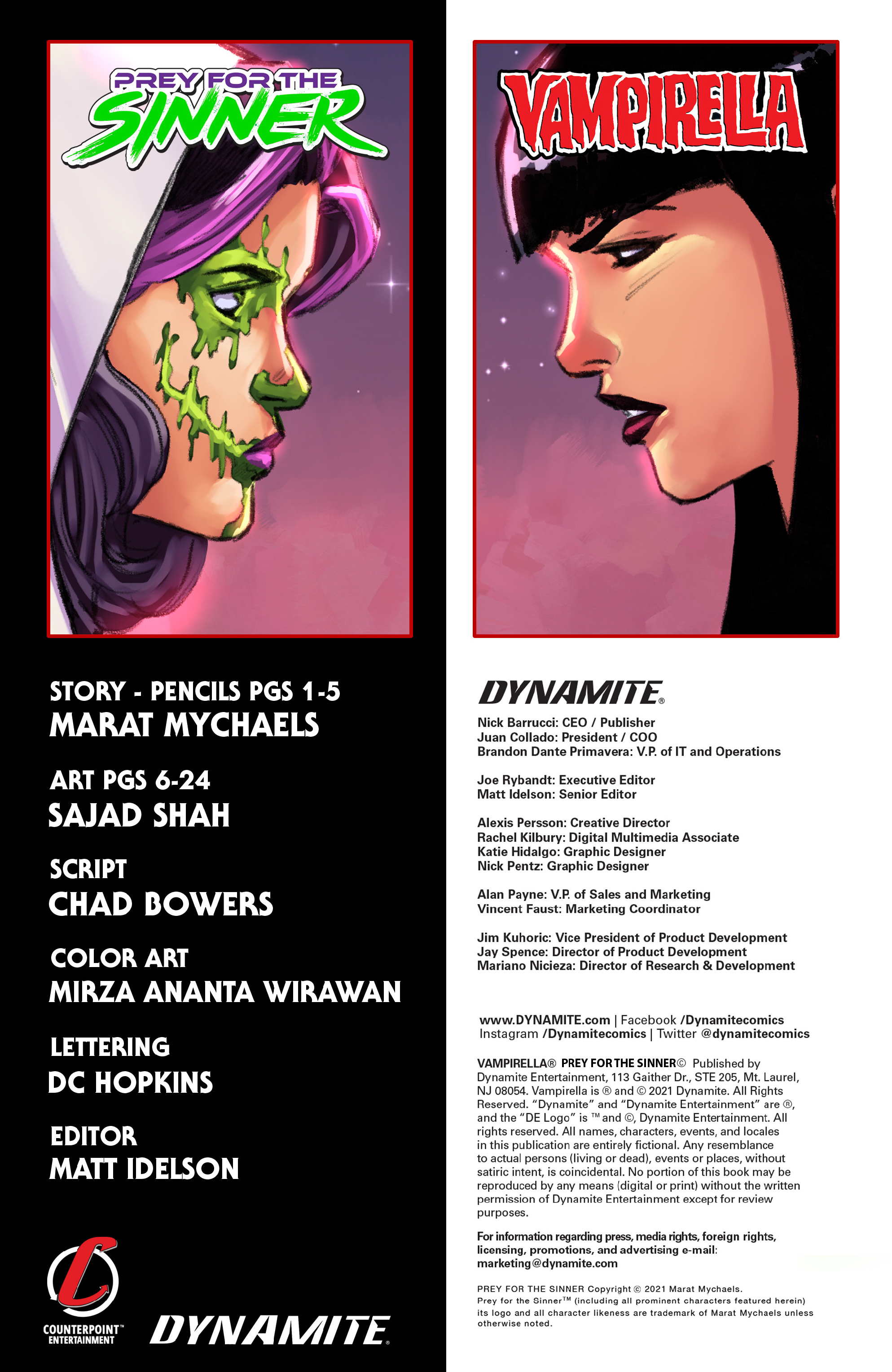 Vampirella / Prey for the Sinner (2021): Chapter 1 - Page 2