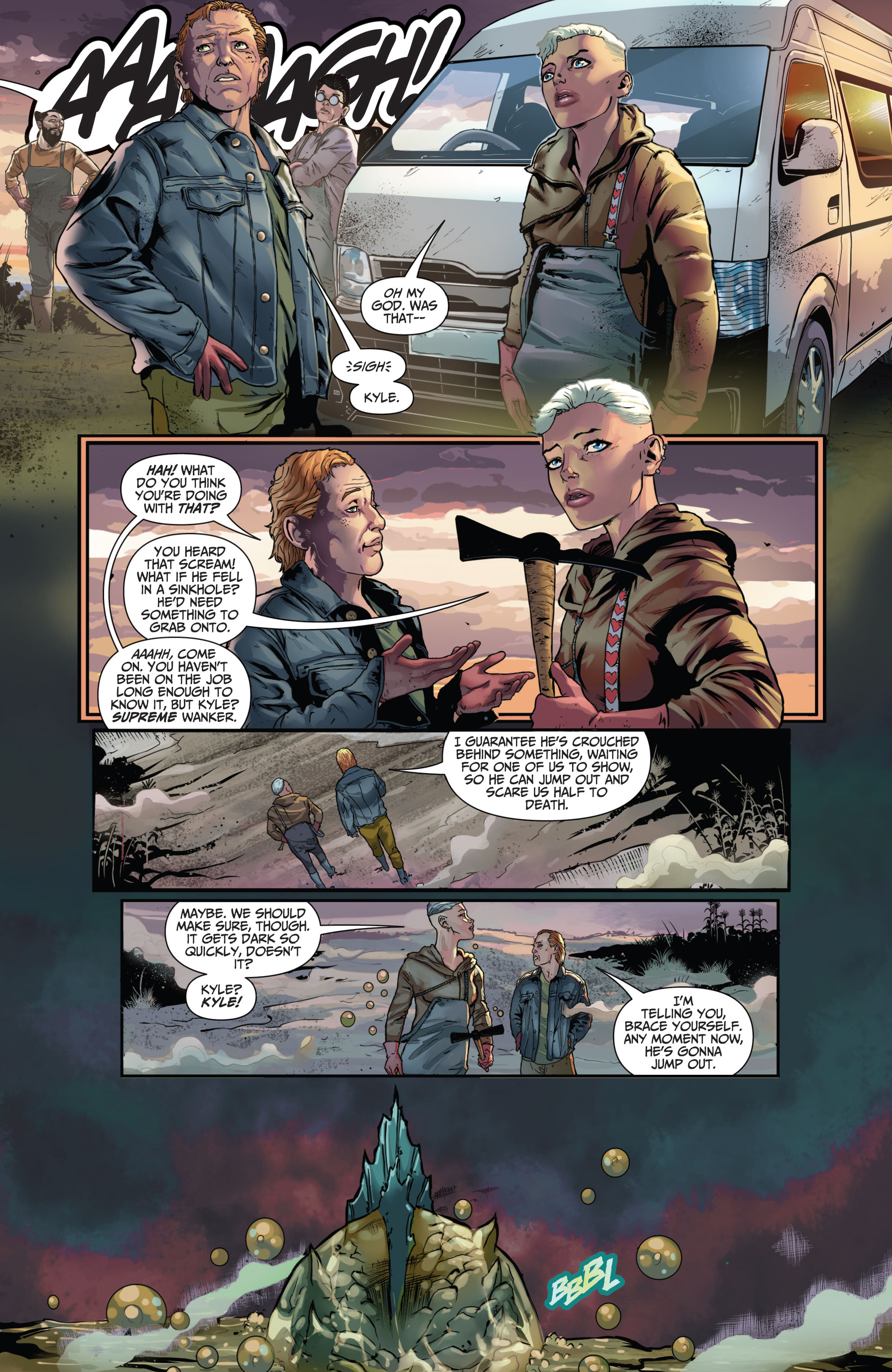 Van Helsing: From Depths (2022-): Chapter 1 - Page 5