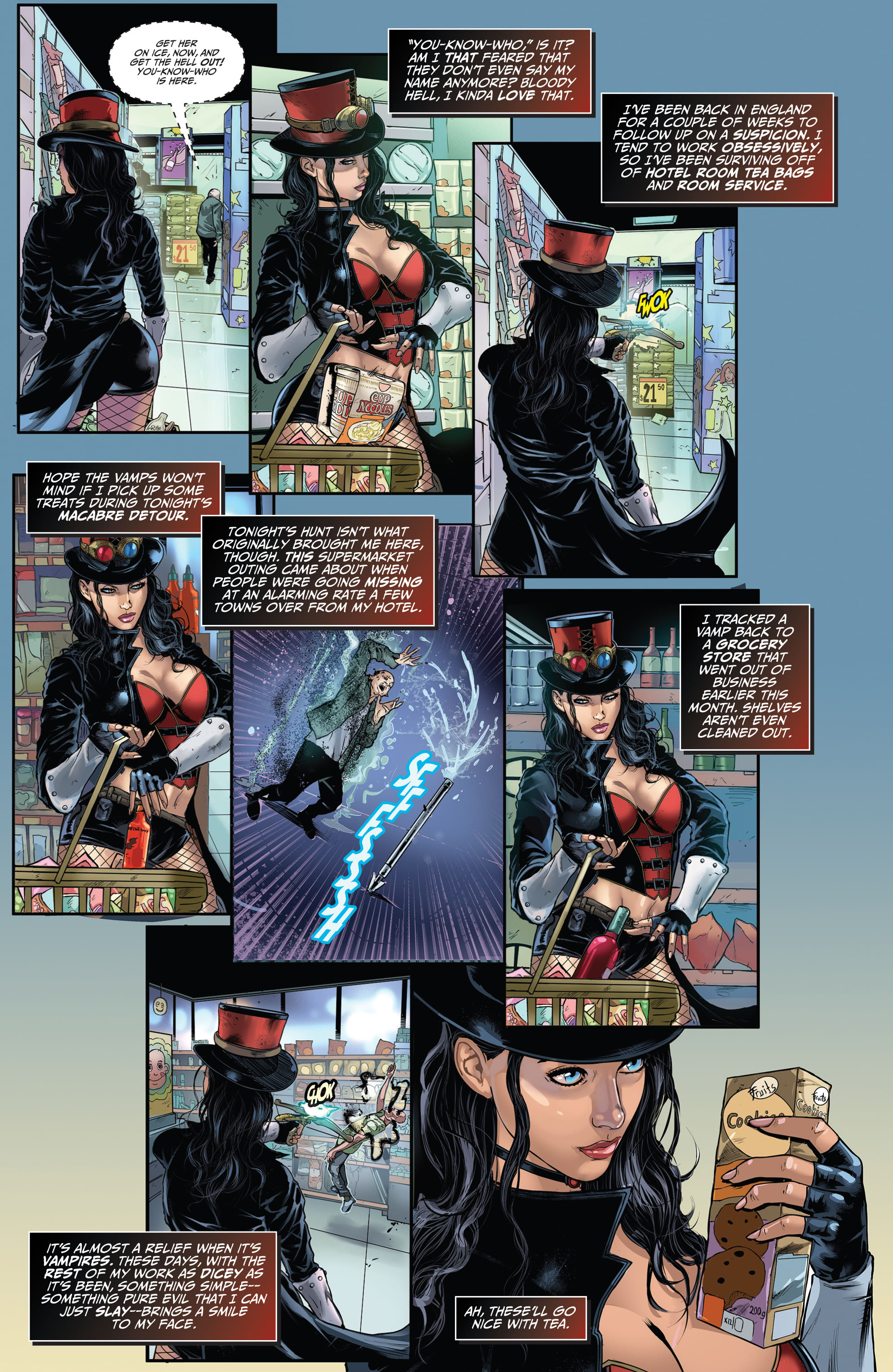 Van Helsing: From Depths (2022-): Chapter 1 - Page 9