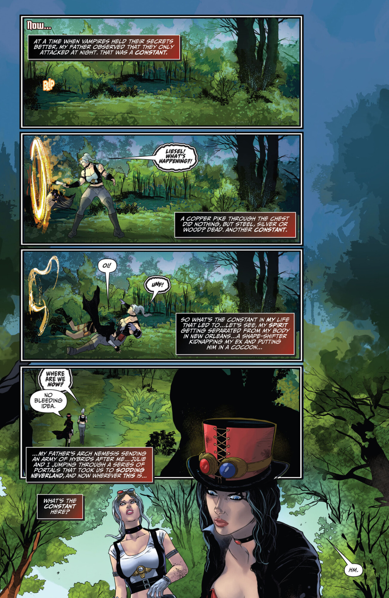 Van Helsing: Hell to Pay (2023): Chapter 1 - Page 4