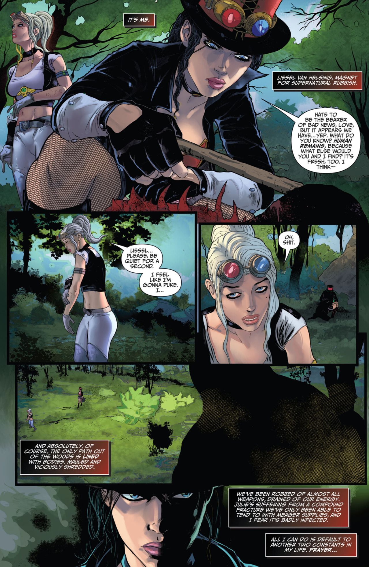 Van Helsing: Hell to Pay (2023): Chapter 1 - Page 5