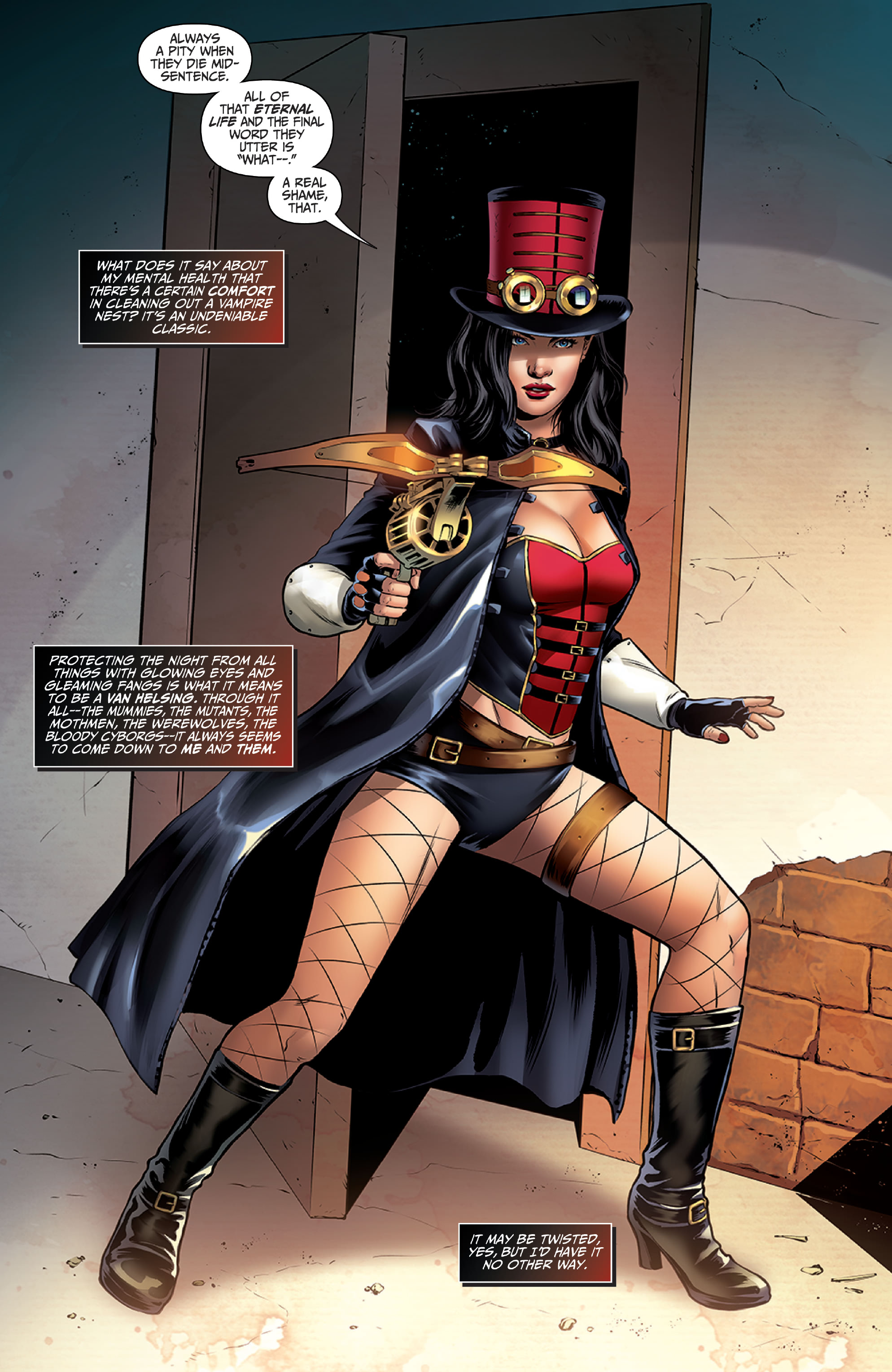 Van Helsing: Invisible Woman (2021): Chapter 1 - Page 6