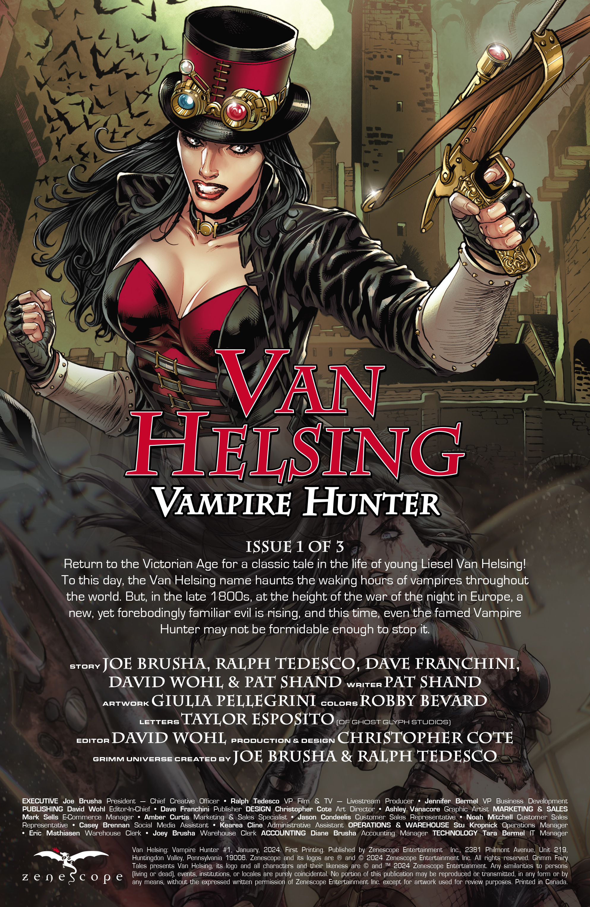 Van Helsing: Vampire Hunter (2024-): Chapter 1 - Page 3