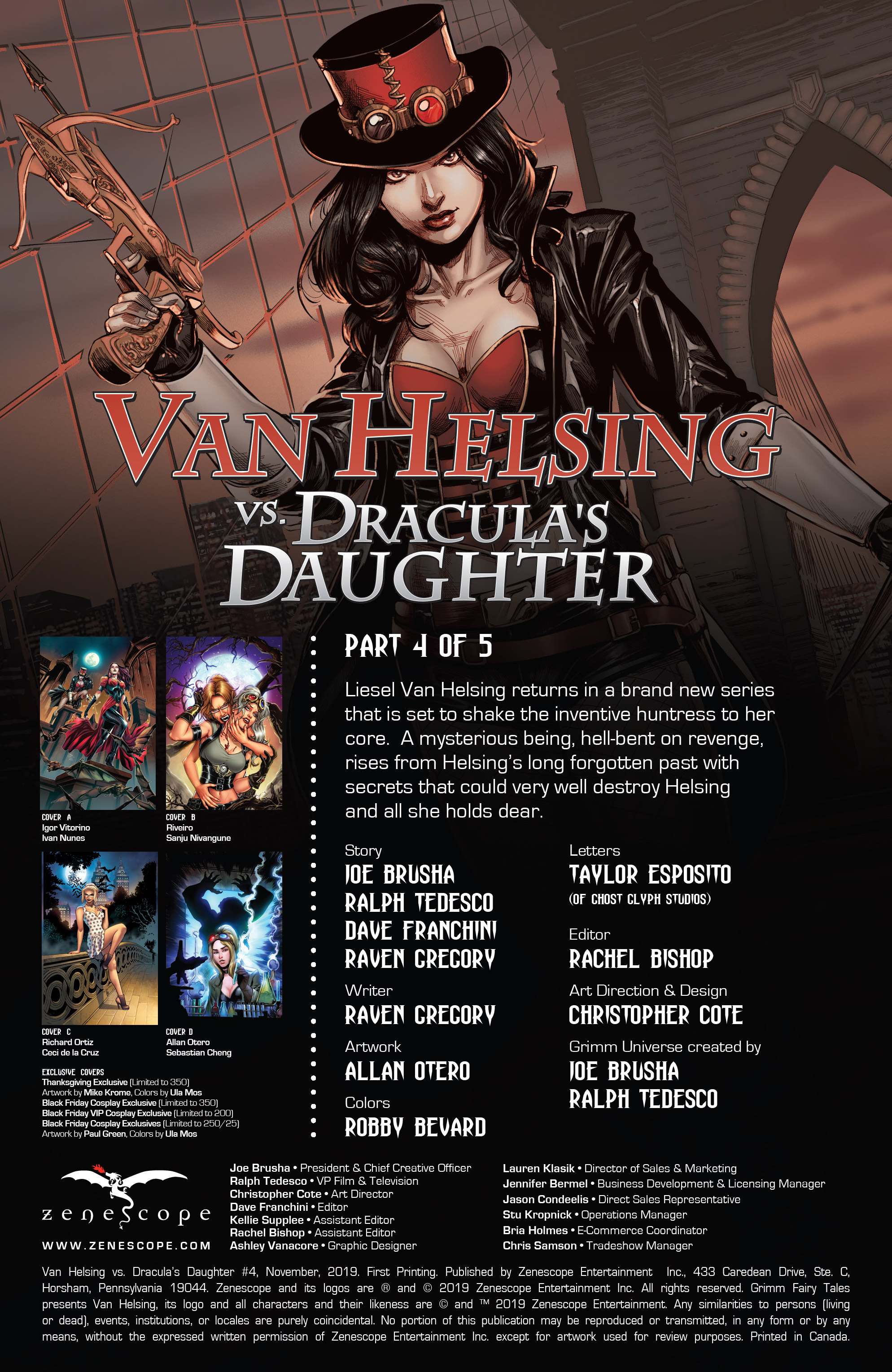 Van Helsing vs Dracula's Daughter (2019-): Chapter 4 - Page 2