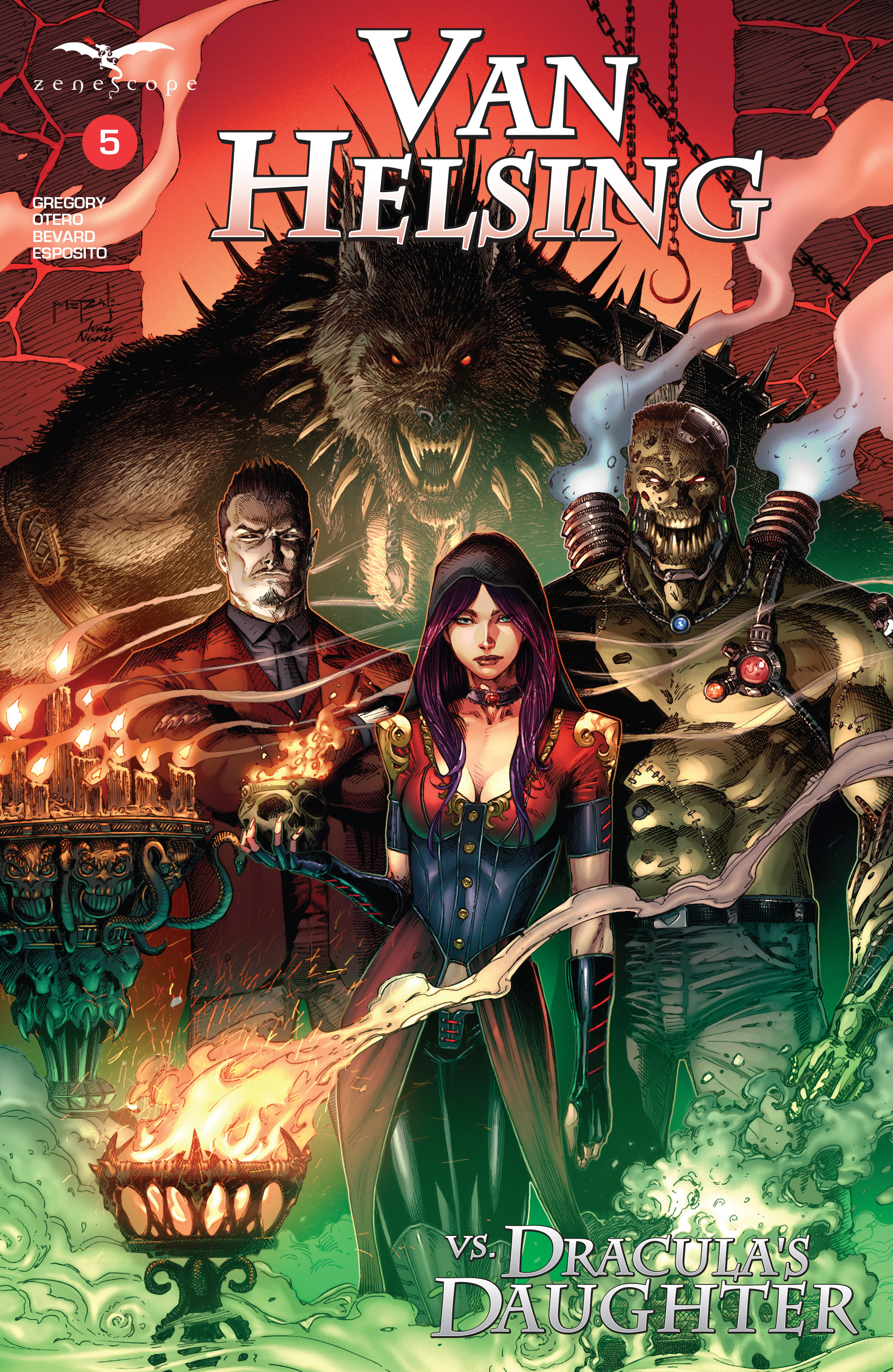 Van Helsing vs Dracula's Daughter (2019-): Chapter 5 - Page 1