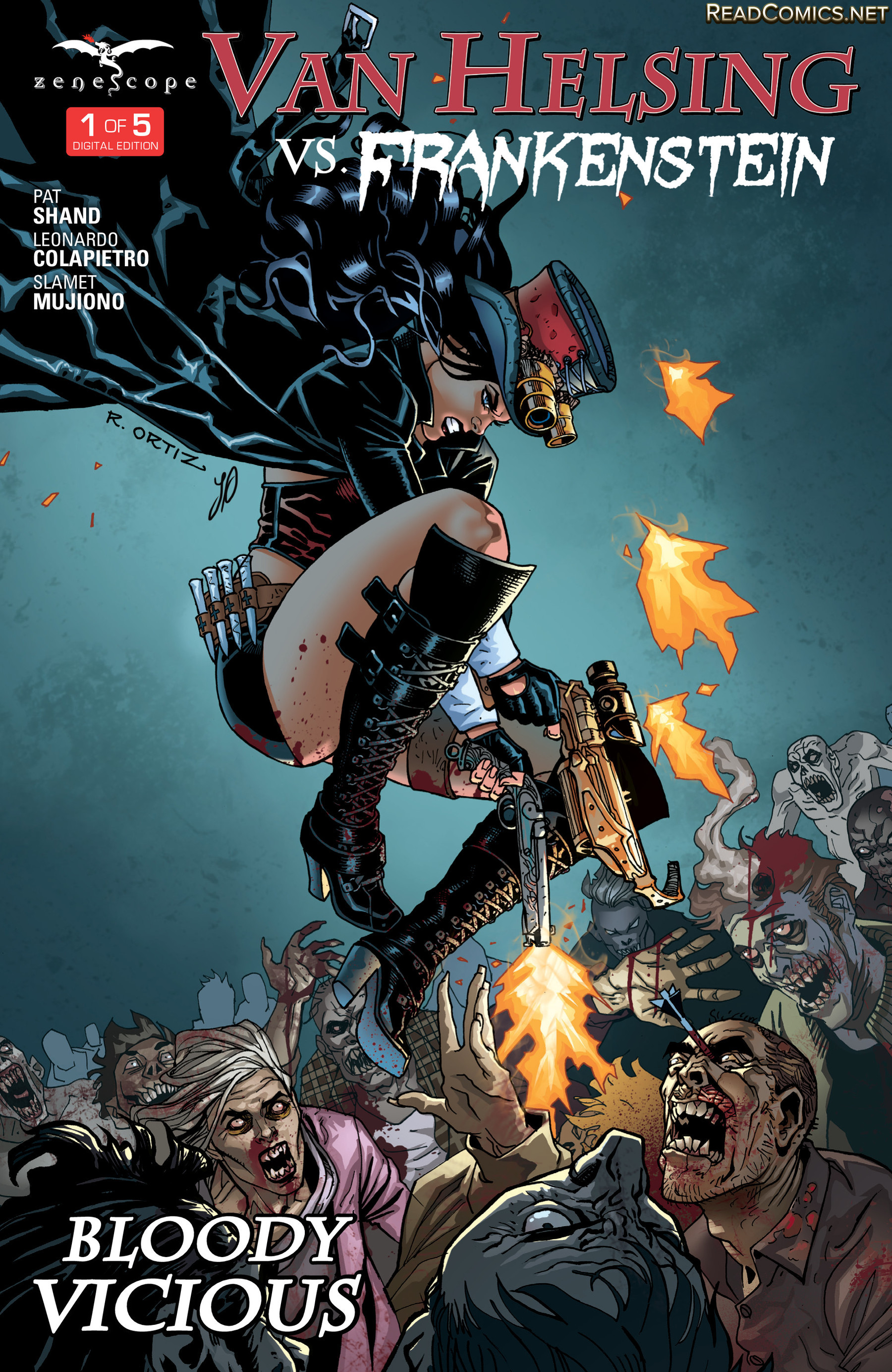 Van Helsing vs. Frankenstein (2016-): Chapter 1 - Page 1