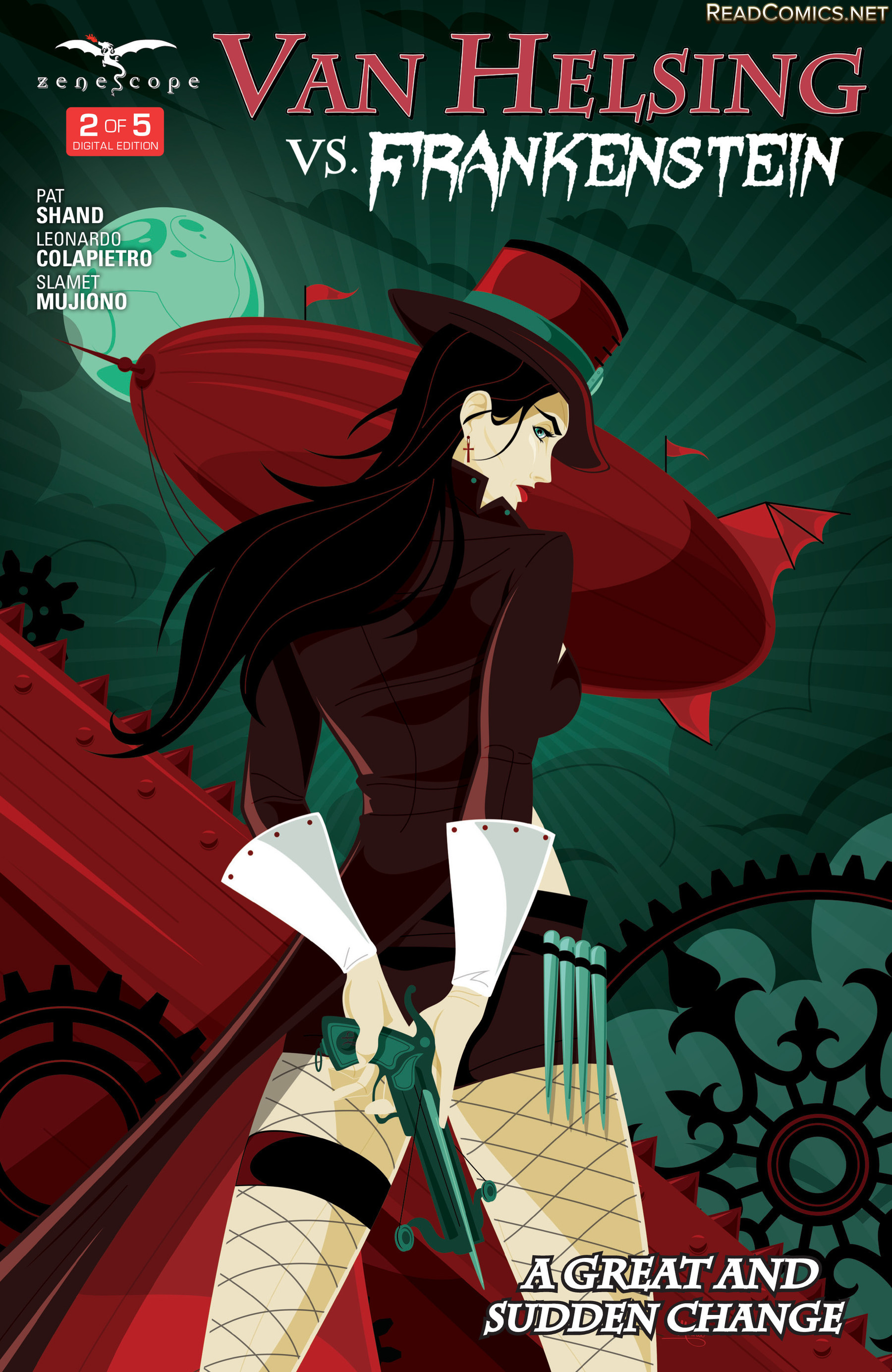 Van Helsing vs. Frankenstein (2016-): Chapter 2 - Page 1