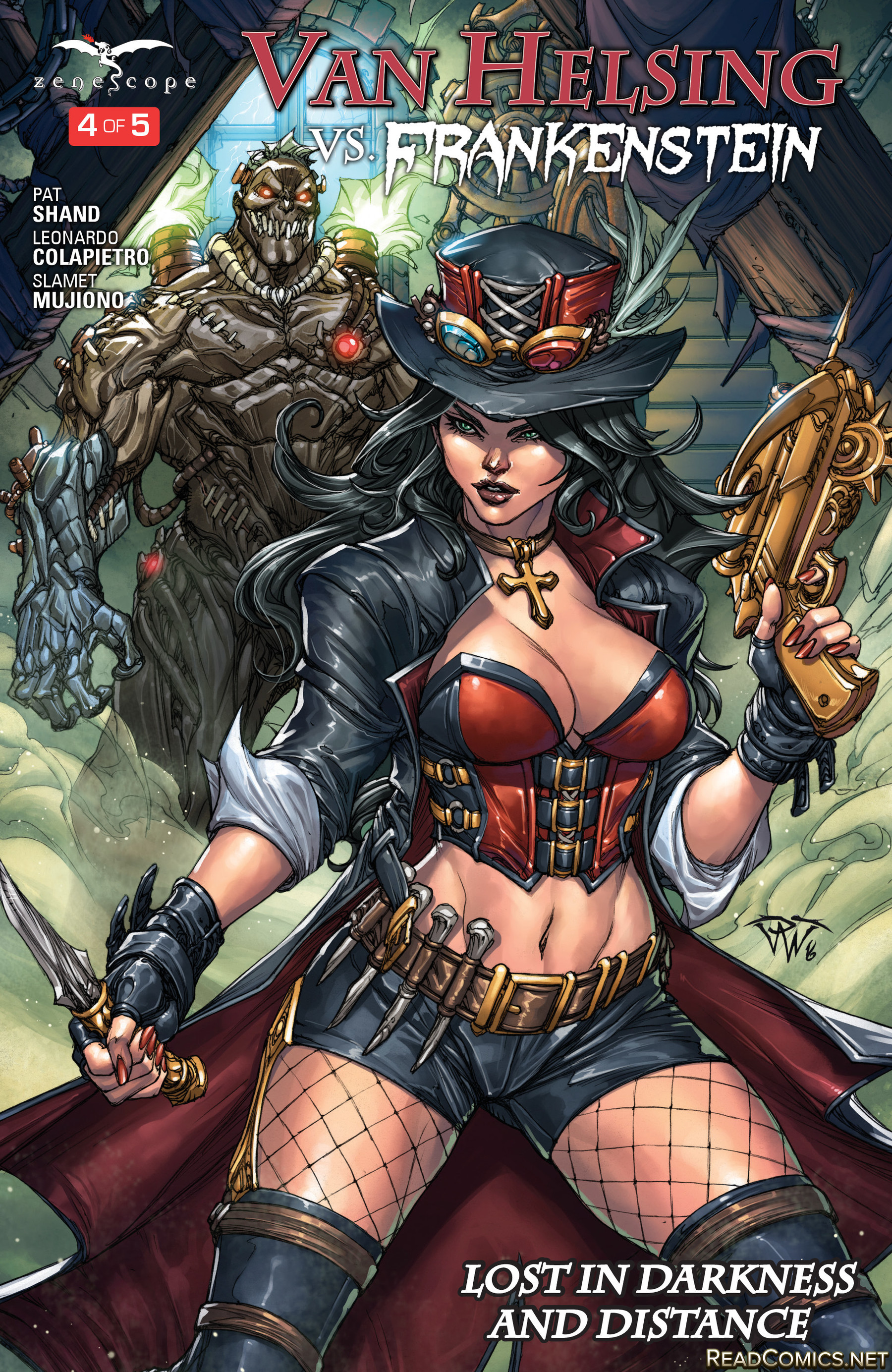 Van Helsing vs. Frankenstein (2016-): Chapter 4 - Page 1