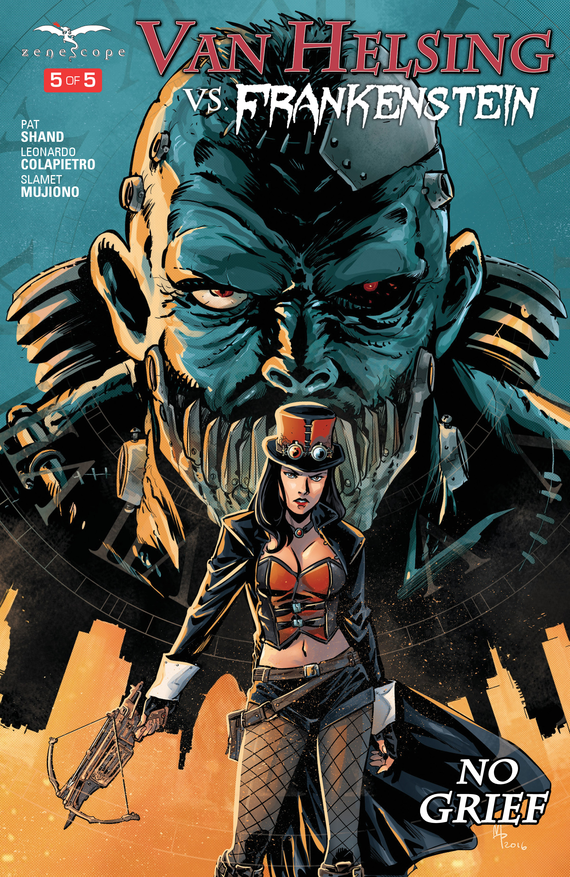 Van Helsing vs. Frankenstein (2016-): Chapter 5 - Page 1