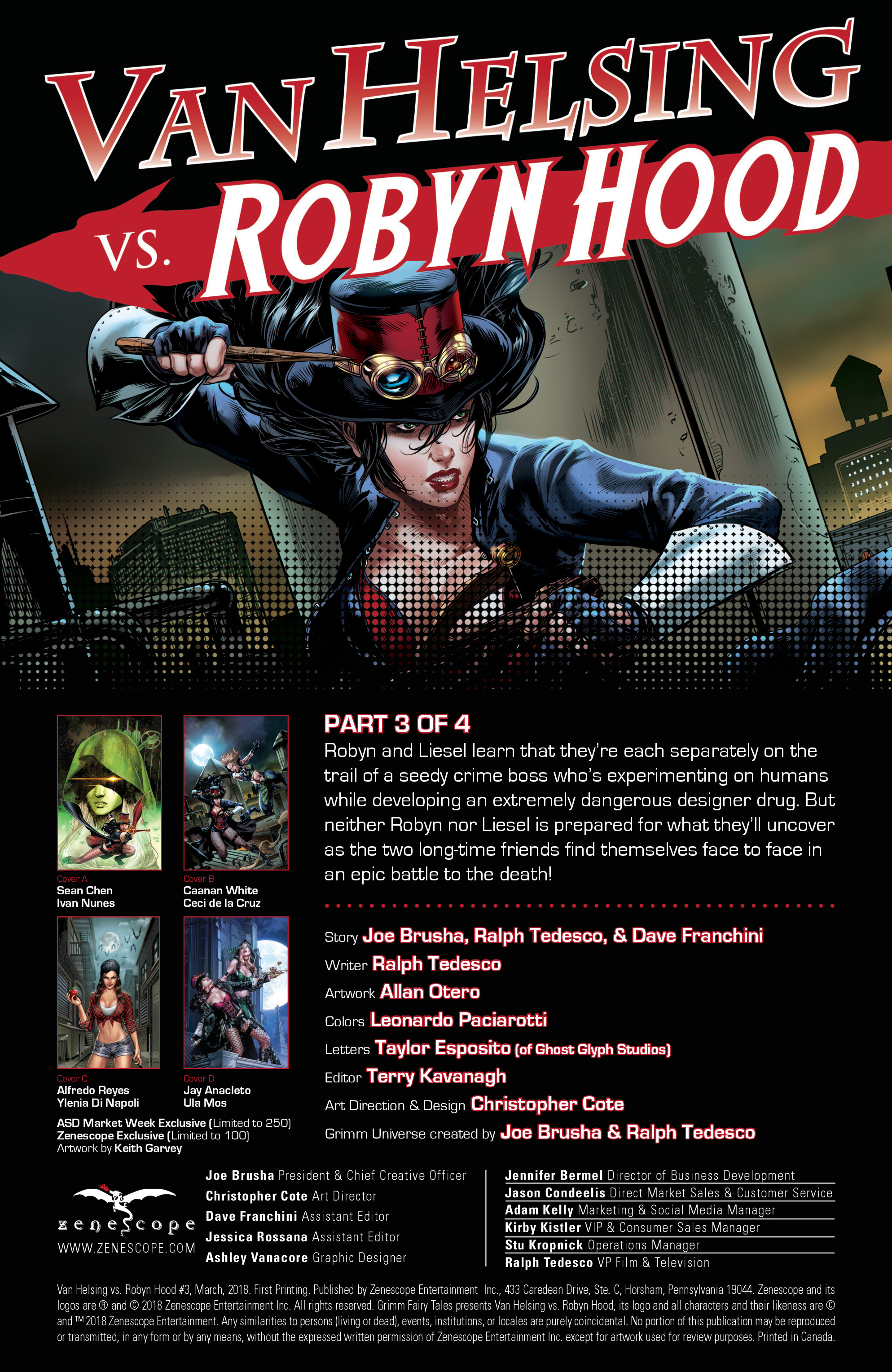 Van Helsing Vs Robyn Hood (2018): Chapter 3 - Page 2