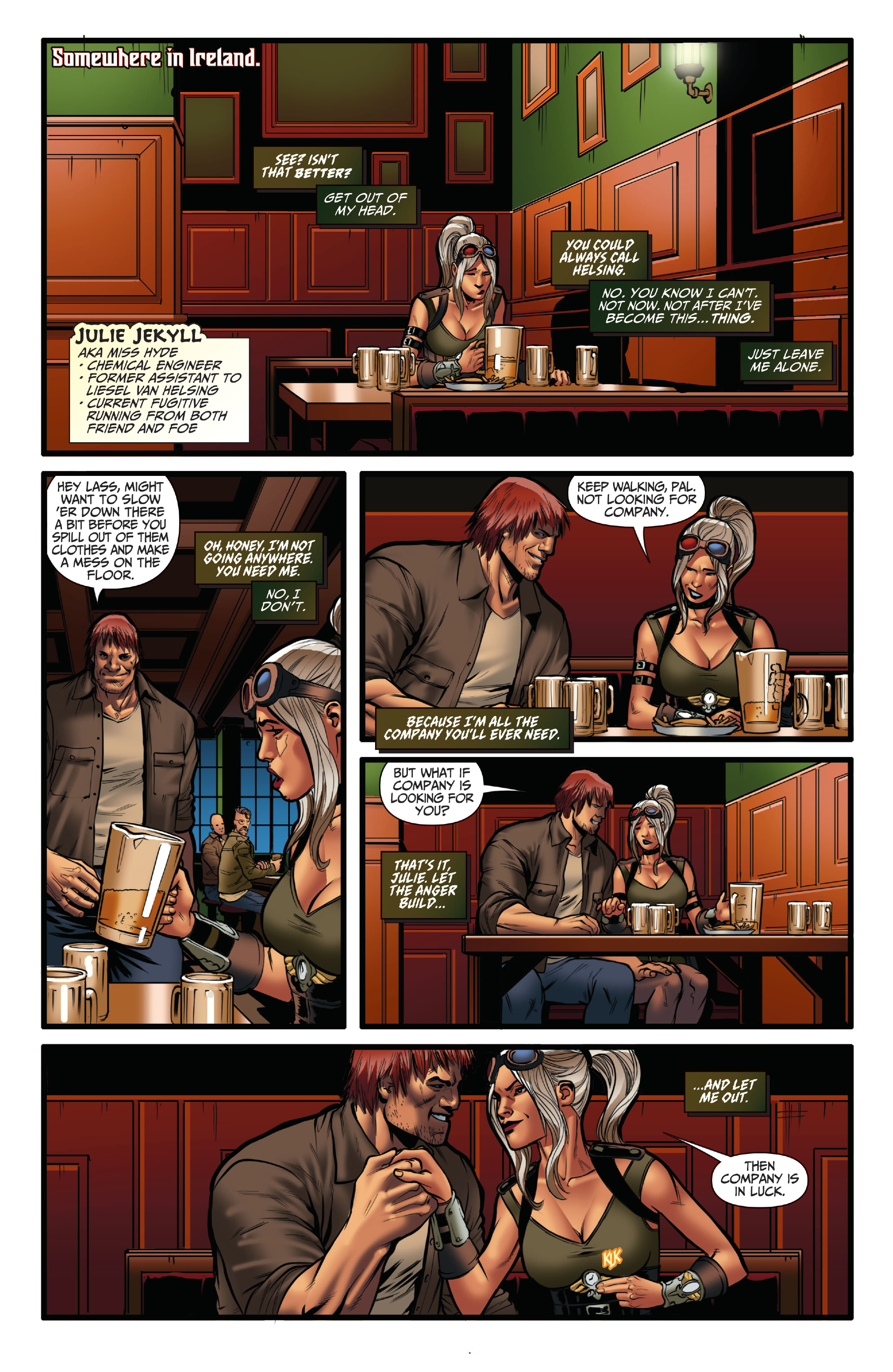 Van Helsing vs The League of Monsters (2020-): Chapter 1 - Page 14