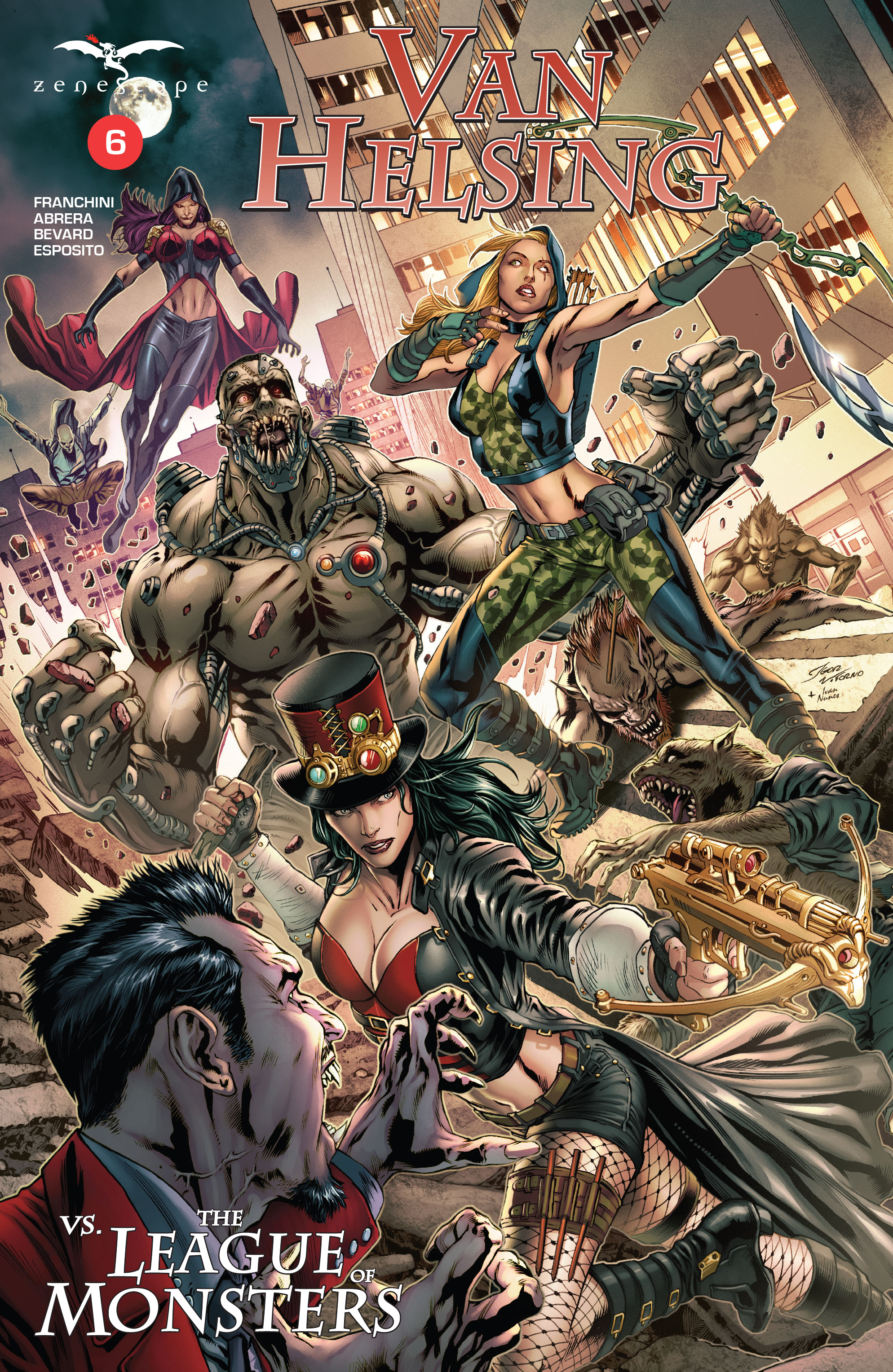 Van Helsing vs The League of Monsters (2020-): Chapter 6 - Page 1