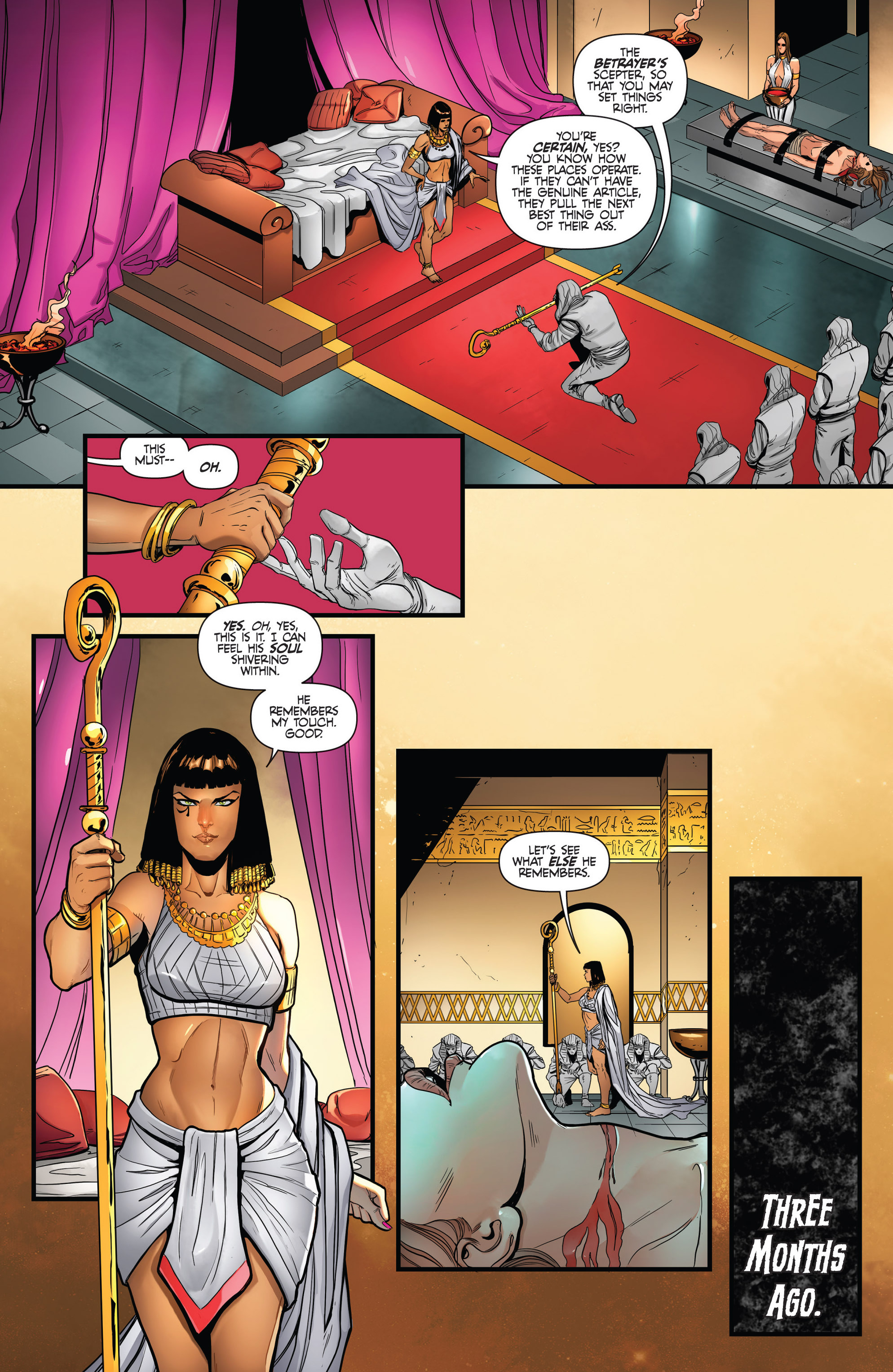 Van Helsing Vs The Mummy Of Amun Ra (2017): Chapter 1 - Page 8