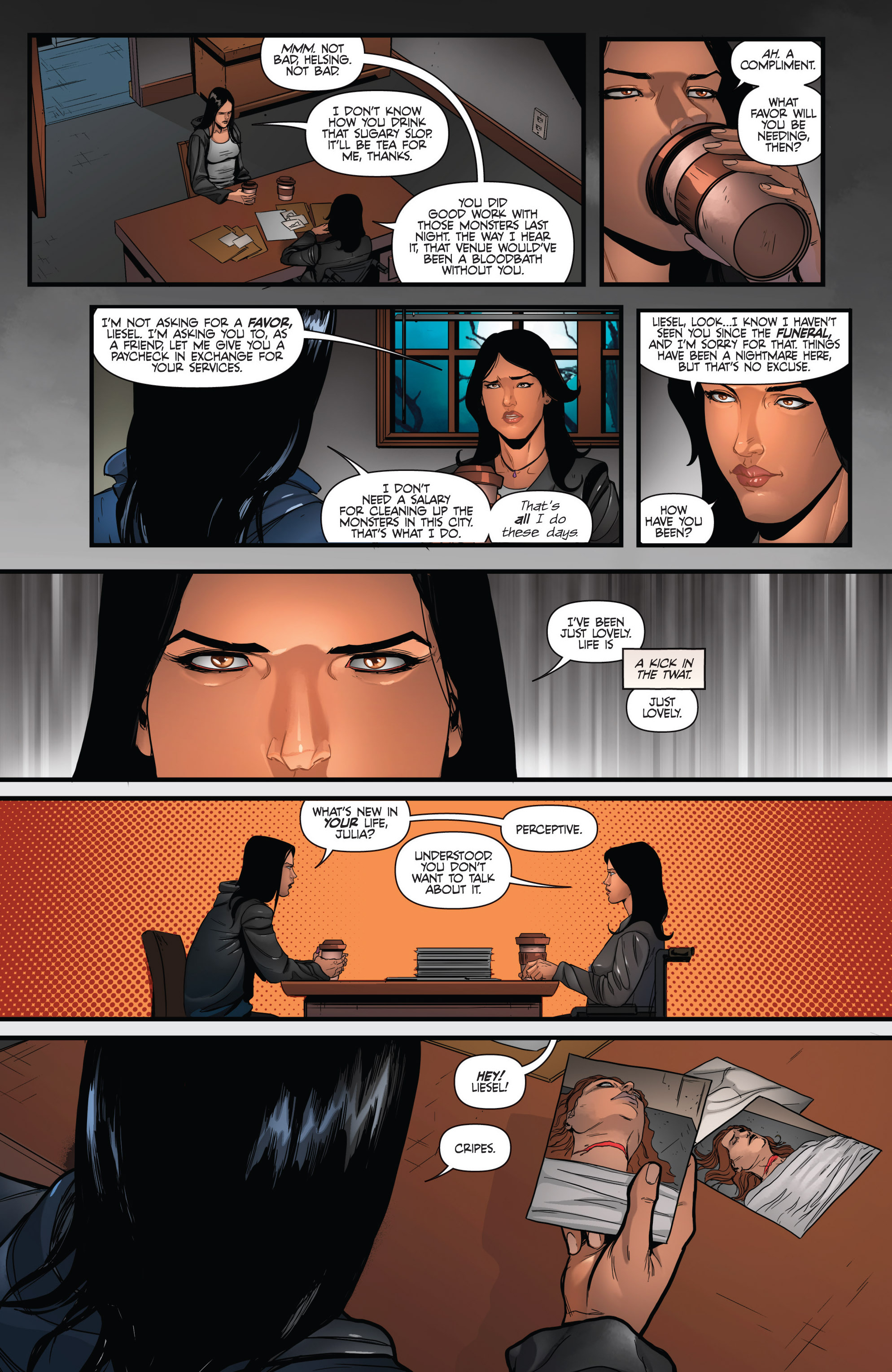 Van Helsing Vs The Mummy Of Amun Ra (2017): Chapter 1 - Page 14