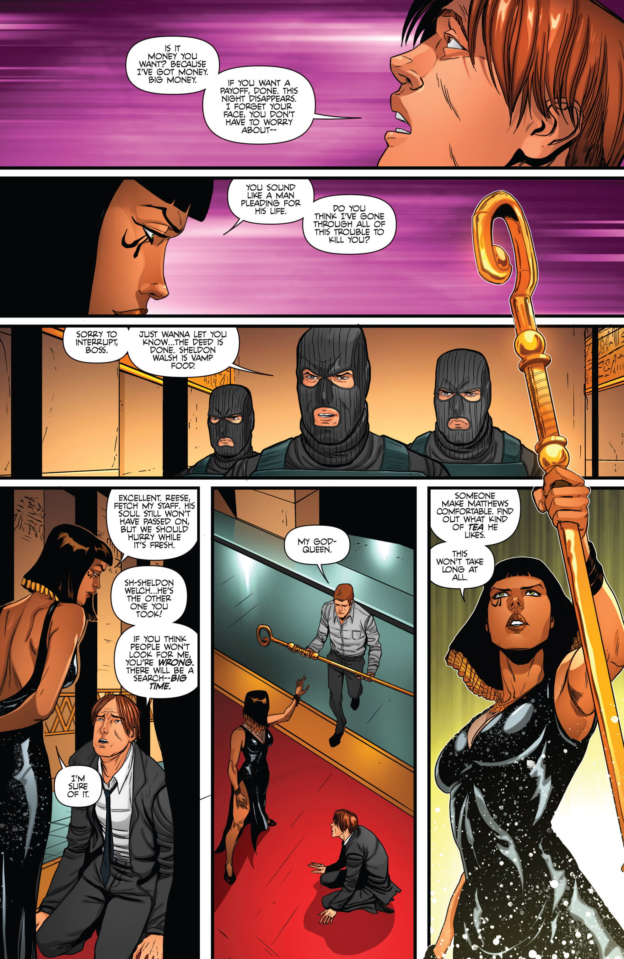 Van Helsing Vs The Mummy Of Amun Ra (2017): Chapter 3 - Page 8