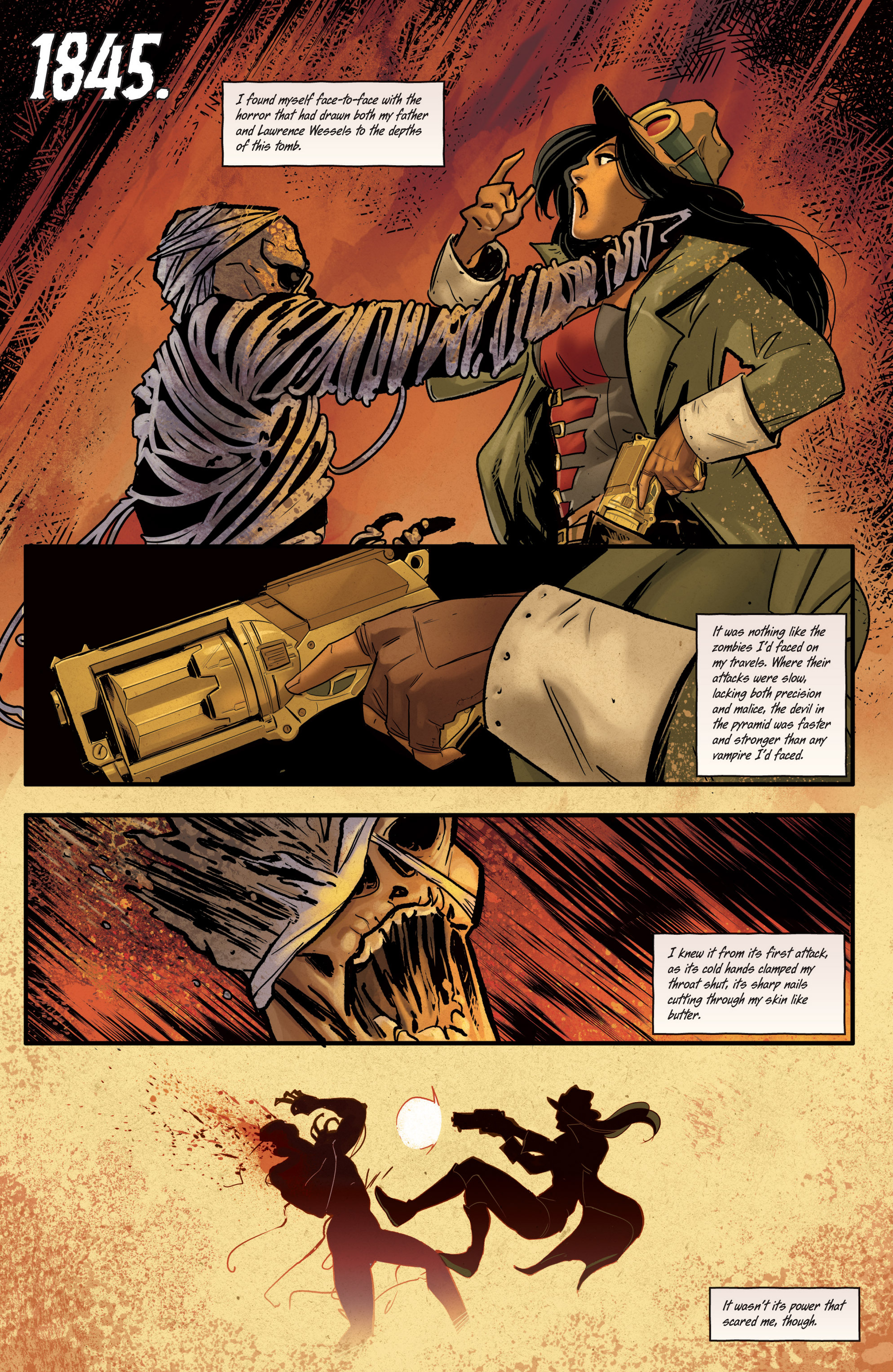 Van Helsing Vs The Mummy Of Amun Ra (2017): Chapter 3 - Page 11