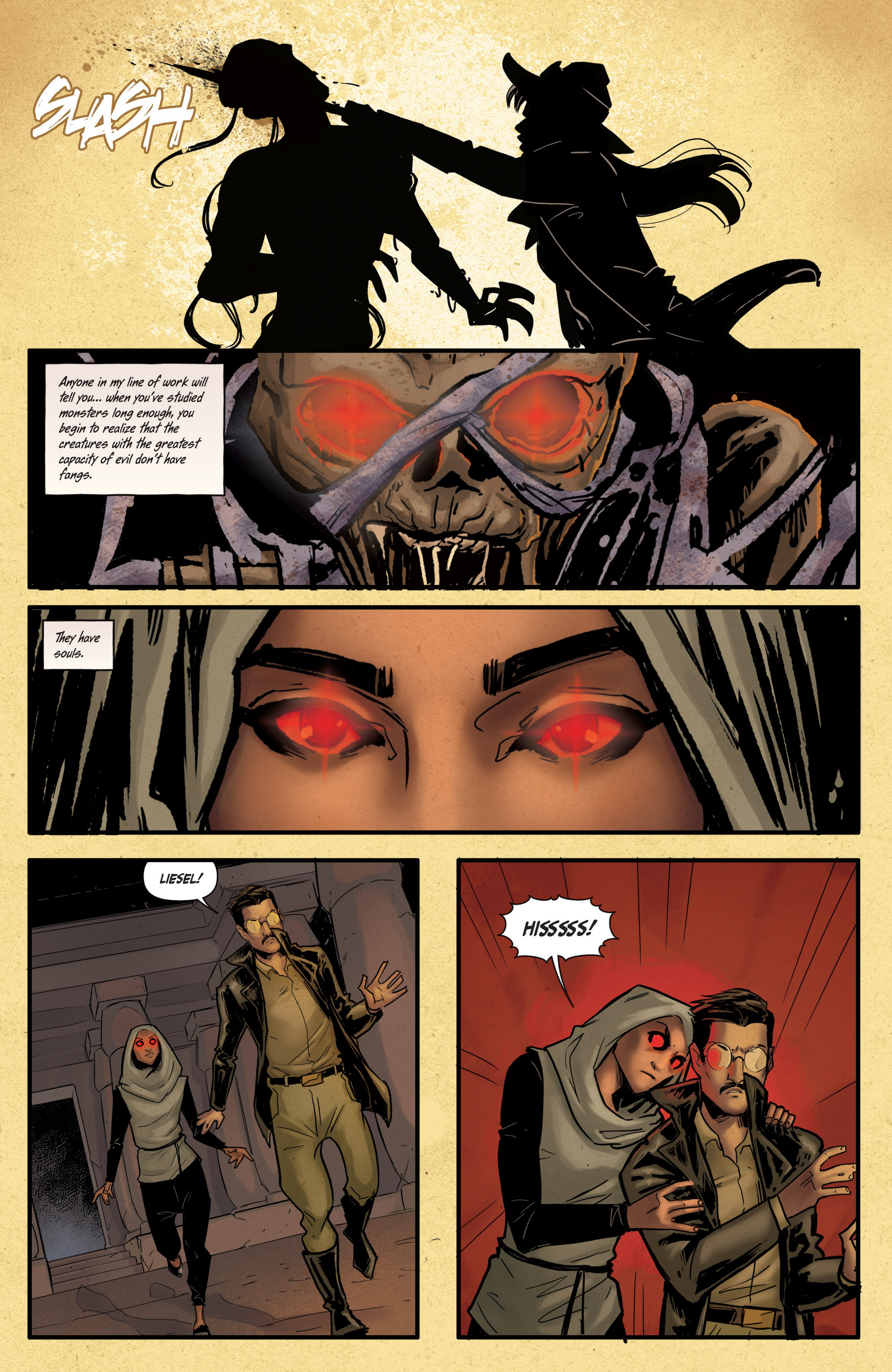 Van Helsing Vs The Mummy Of Amun Ra (2017): Chapter 3 - Page 13