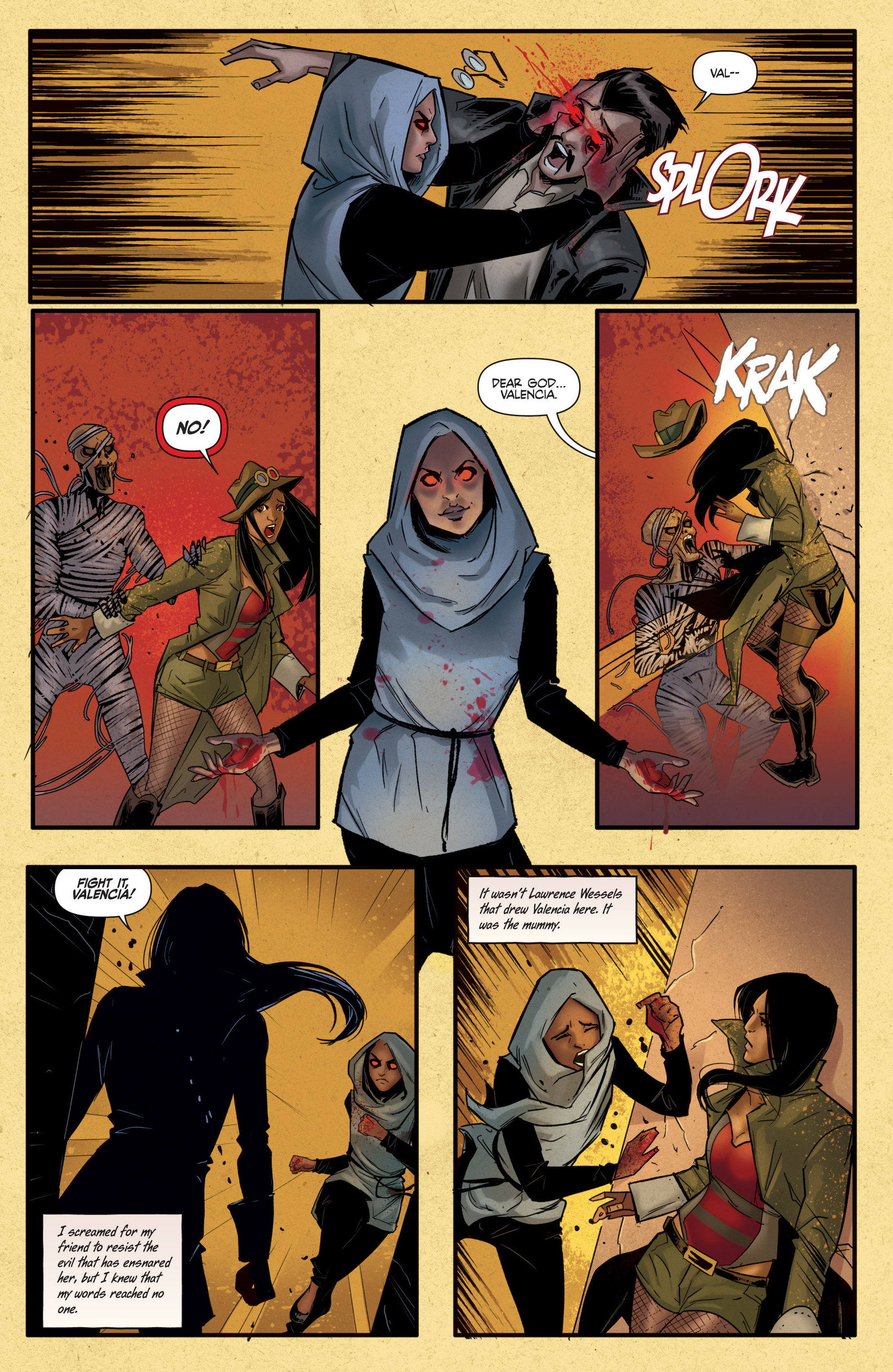 Van Helsing Vs The Mummy Of Amun Ra (2017): Chapter 3 - Page 14
