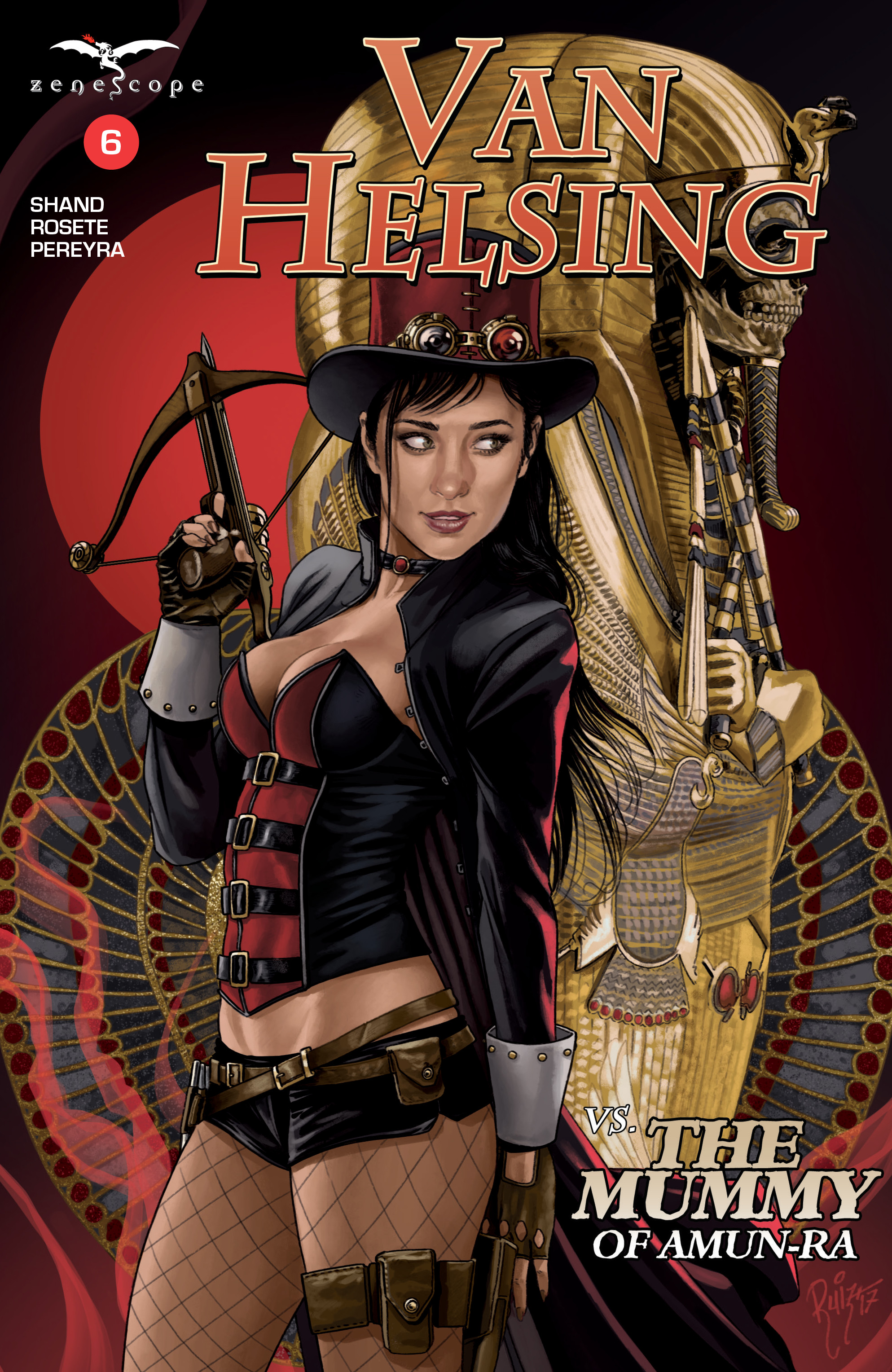 Van Helsing Vs The Mummy Of Amun Ra (2017): Chapter 6 - Page 1