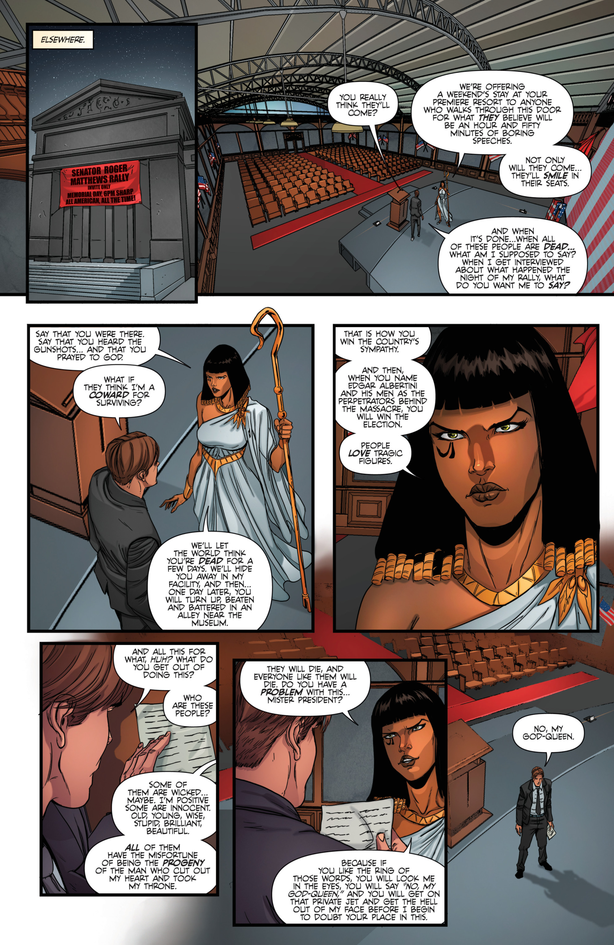 Van Helsing Vs The Mummy Of Amun Ra (2017): Chapter 6 - Page 5