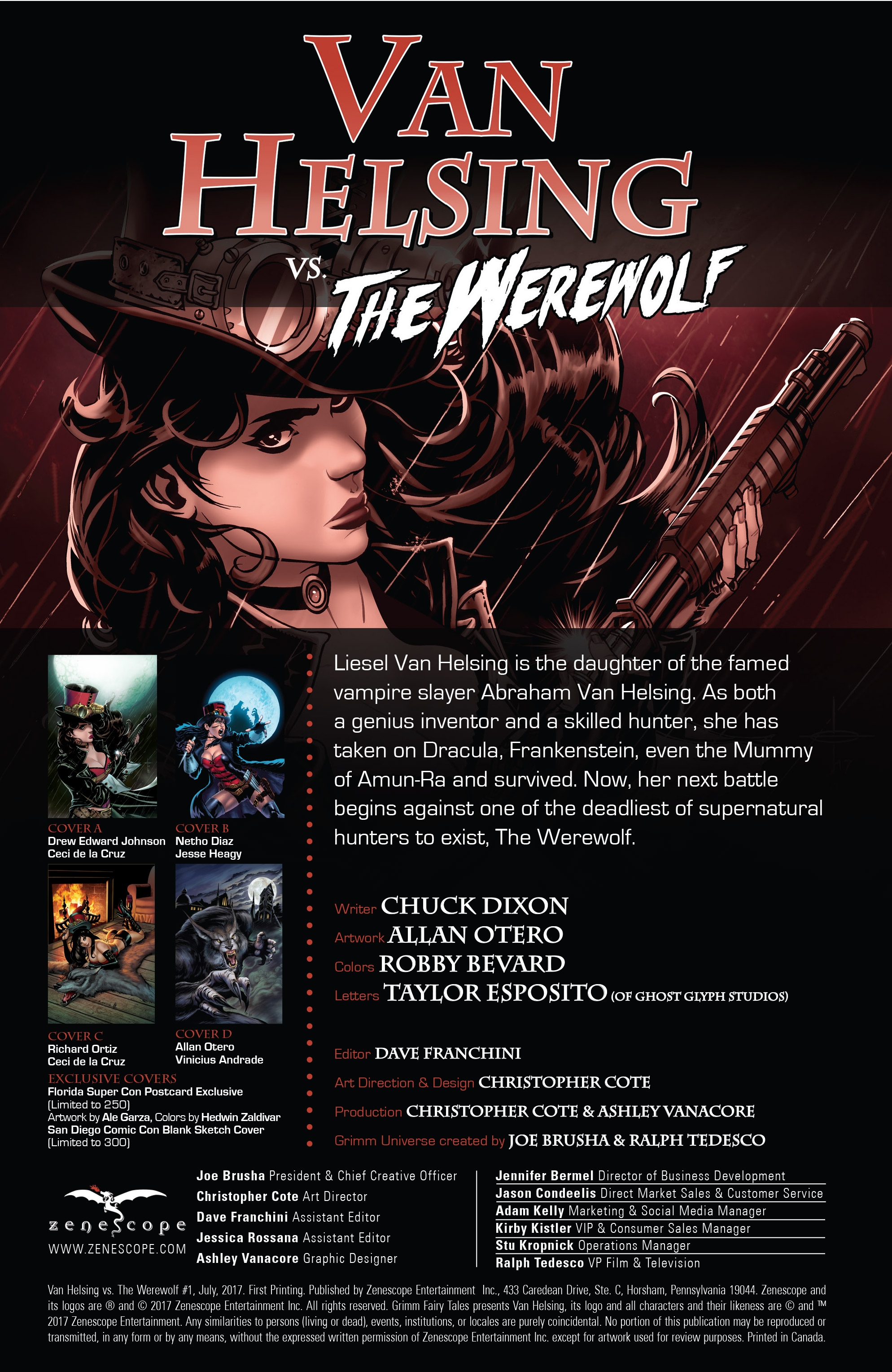 Van Helsing vs. The Werewolf (2017): Chapter 1 - Page 2