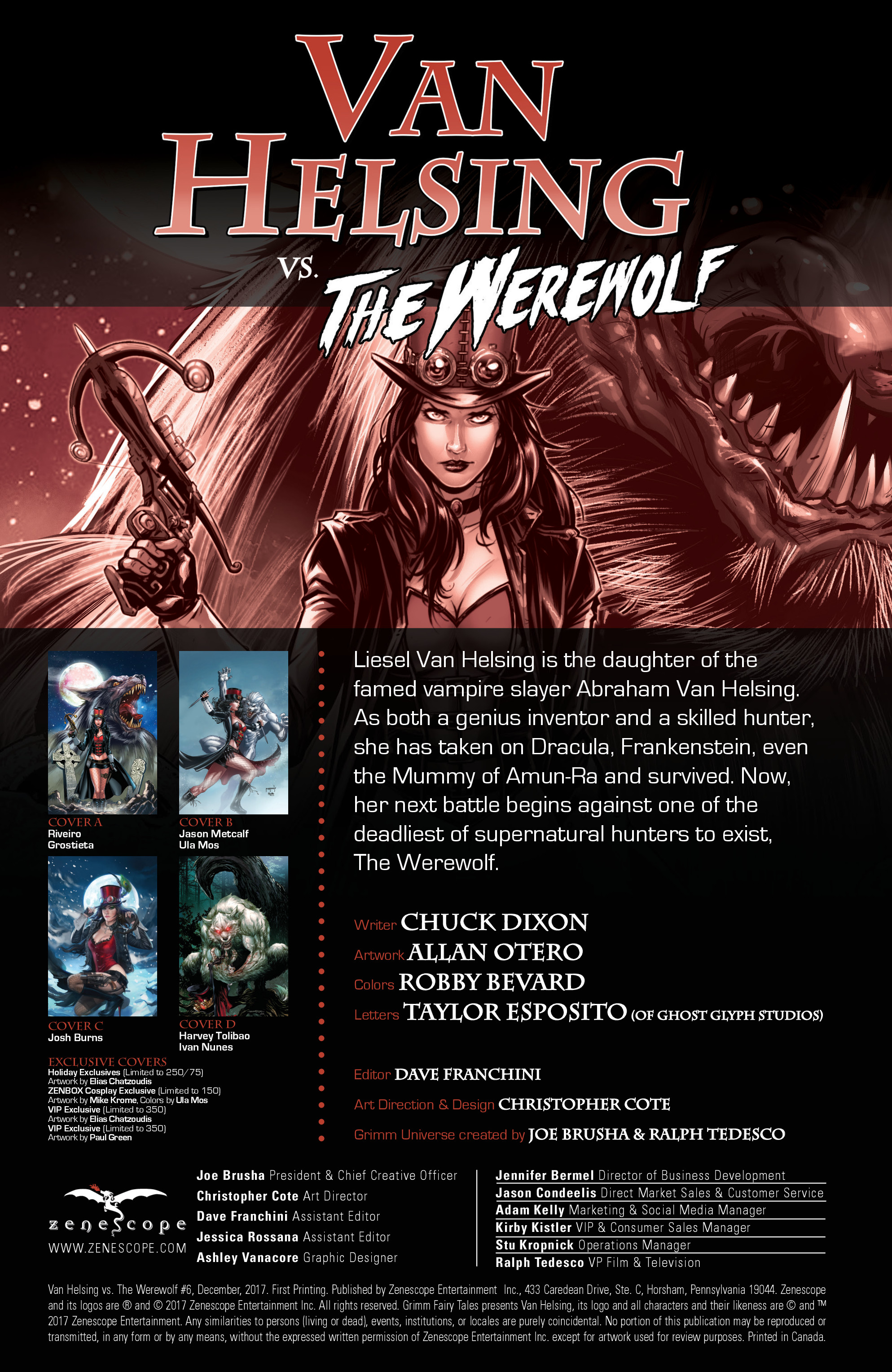Van Helsing vs. The Werewolf (2017): Chapter 6 - Page 2