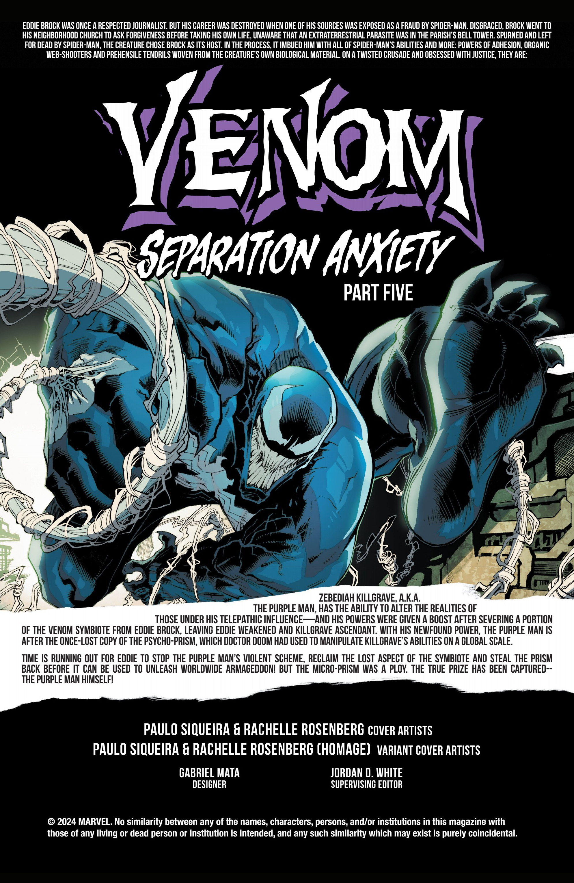 Venom: Separation Anxiety (2024-): Chapter 5 - Page 4