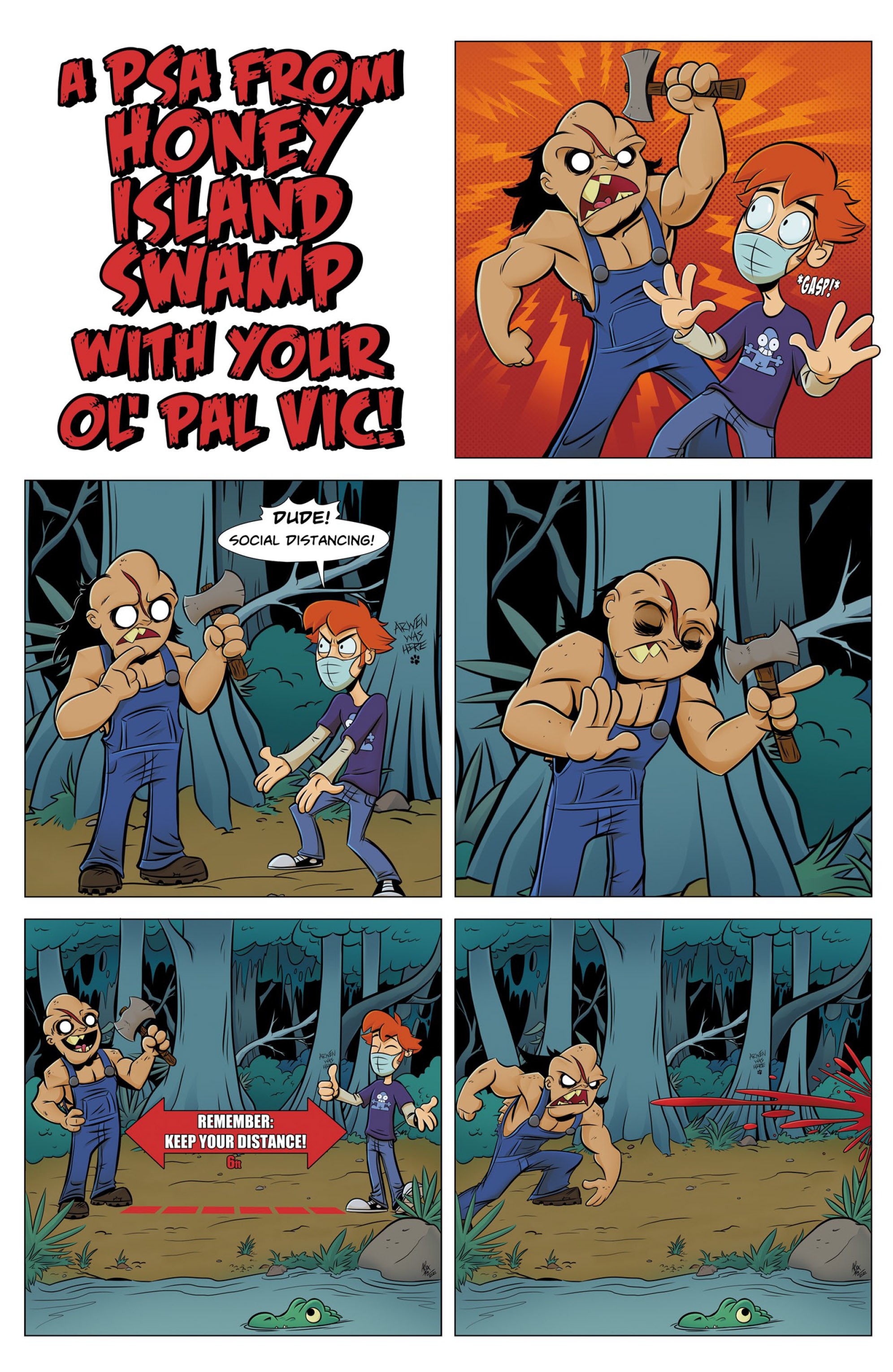 Victor Crowley's Hatchet Halloween Tales (2019-): Chapter 2 - Page 12
