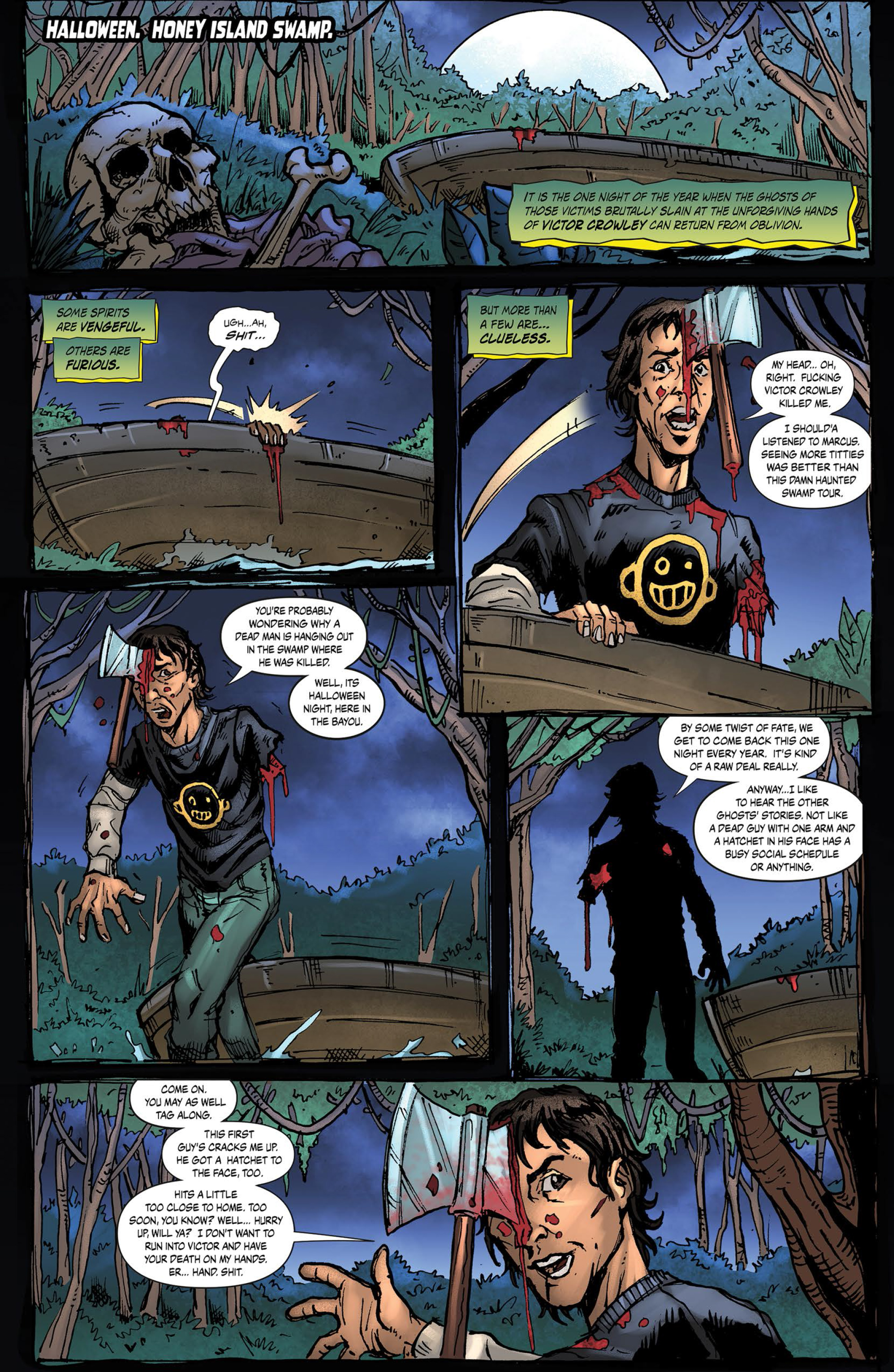 Victor Crowley's Hatchet: Halloween Tales IV (2022-): Chapter 1 - Page 3