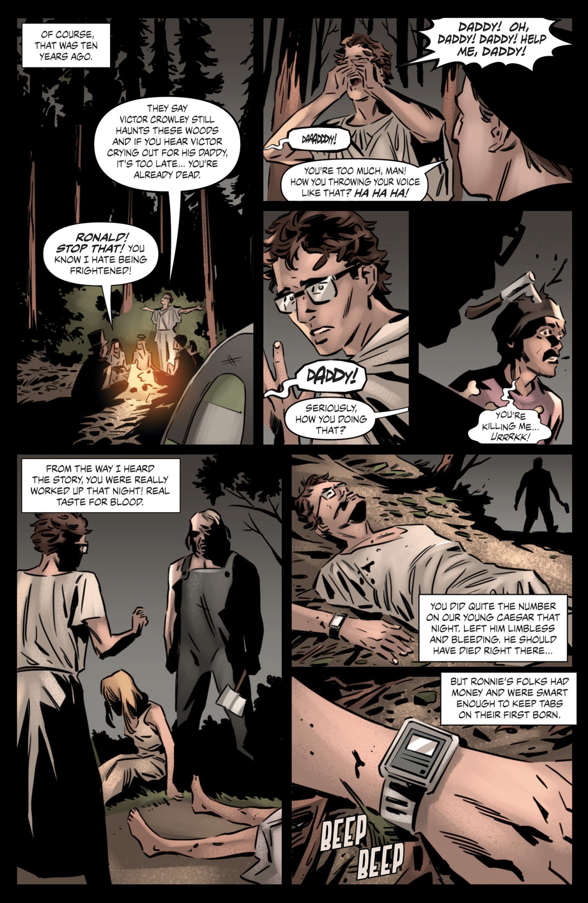 Victor Crowley's Hatchet: Halloween Tales IV (2022-): Chapter 1 - Page 9
