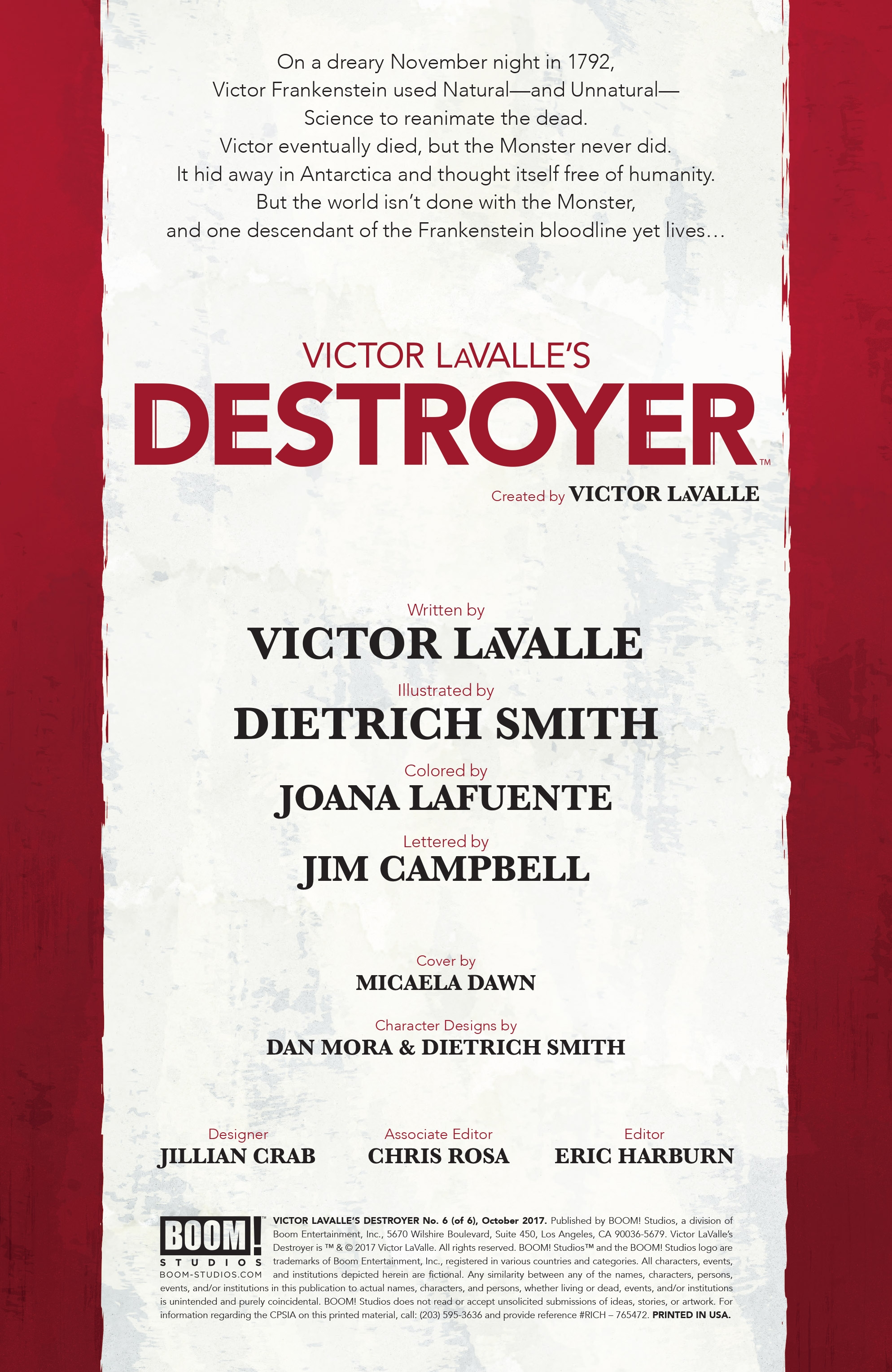 Victor LaValle's Destroyer (2017): Chapter 6 - Page 2