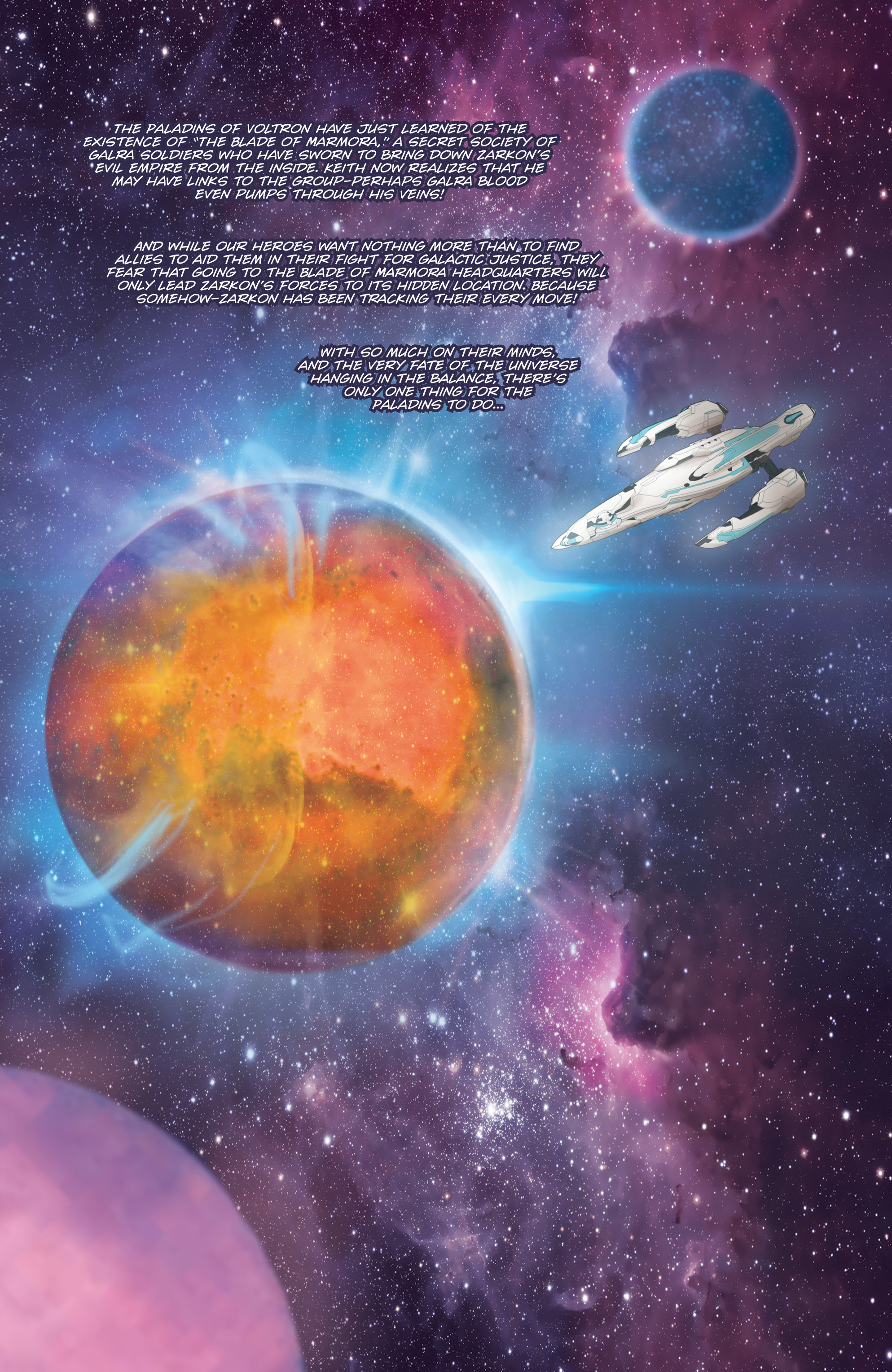 Voltron Legendary Defender Vol. 2 (2017): Chapter 1 - Page 3