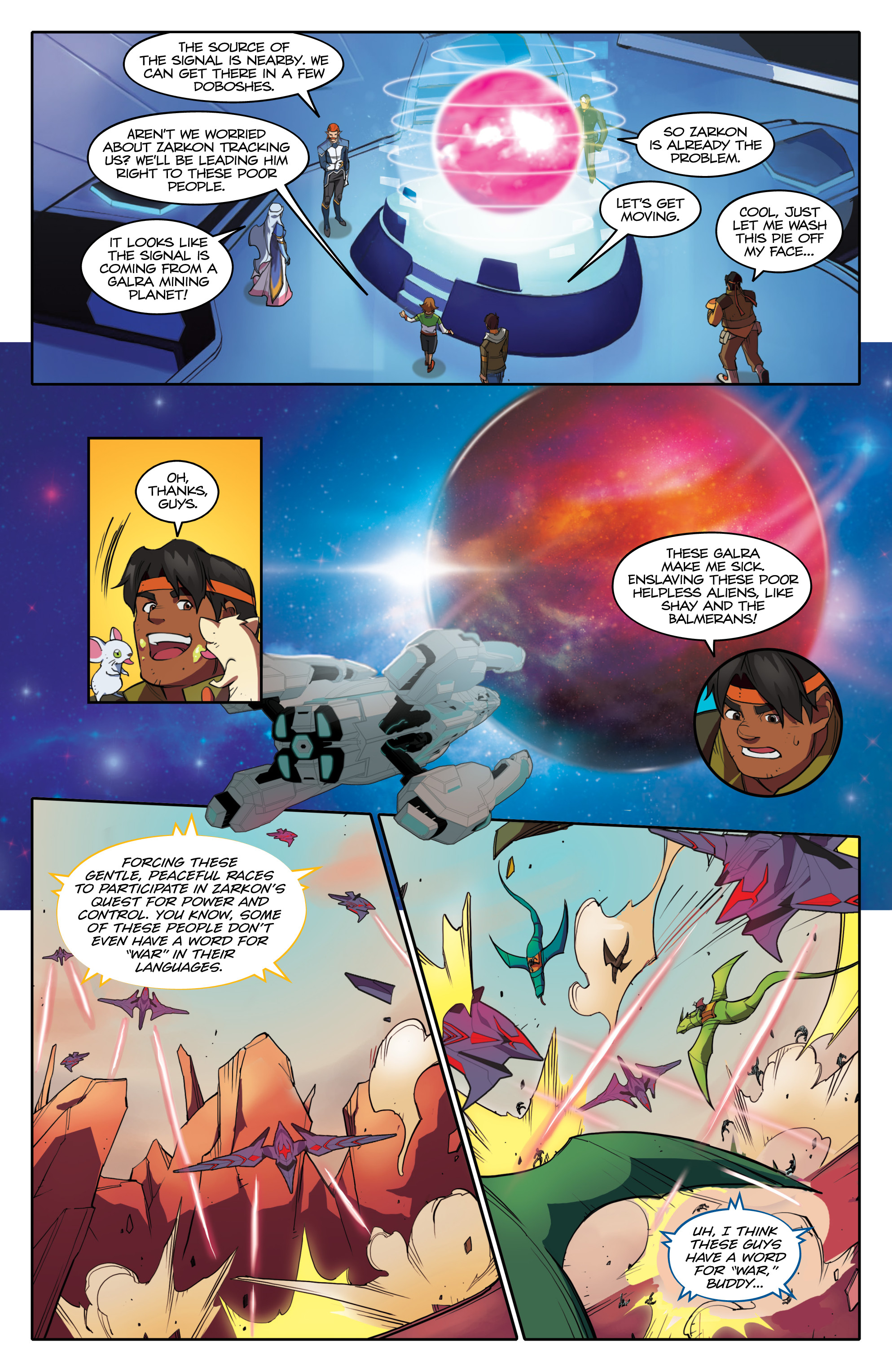 Voltron Legendary Defender Vol. 2 (2017): Chapter 1 - Page 9