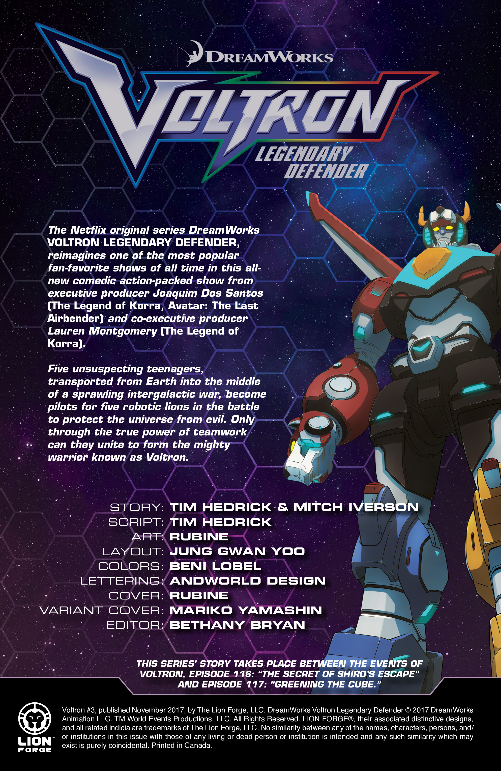 Voltron Legendary Defender Vol. 2 (2017): Chapter 3 - Page 2