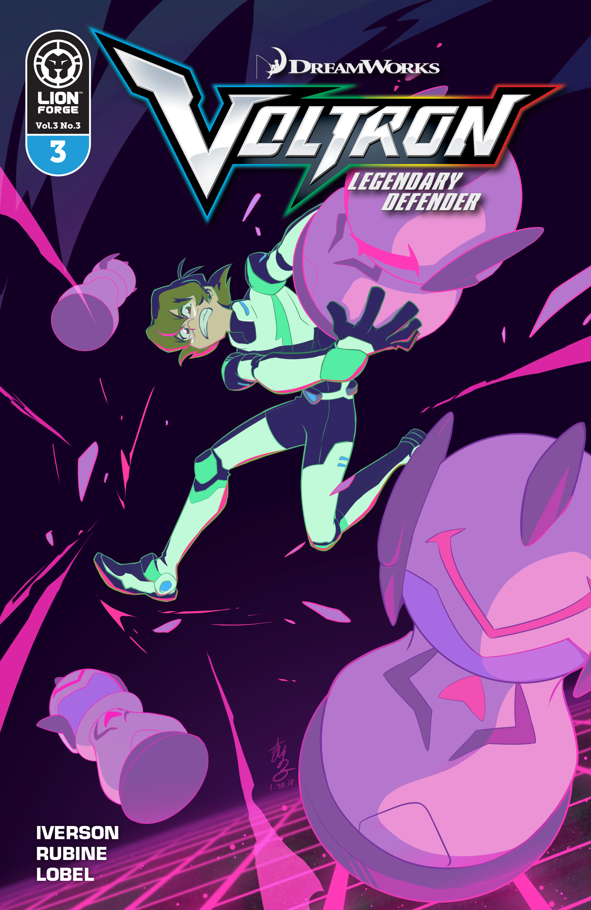Voltron Legendary Defender Vol. 3 (2018-): Chapter 3 - Page 1
