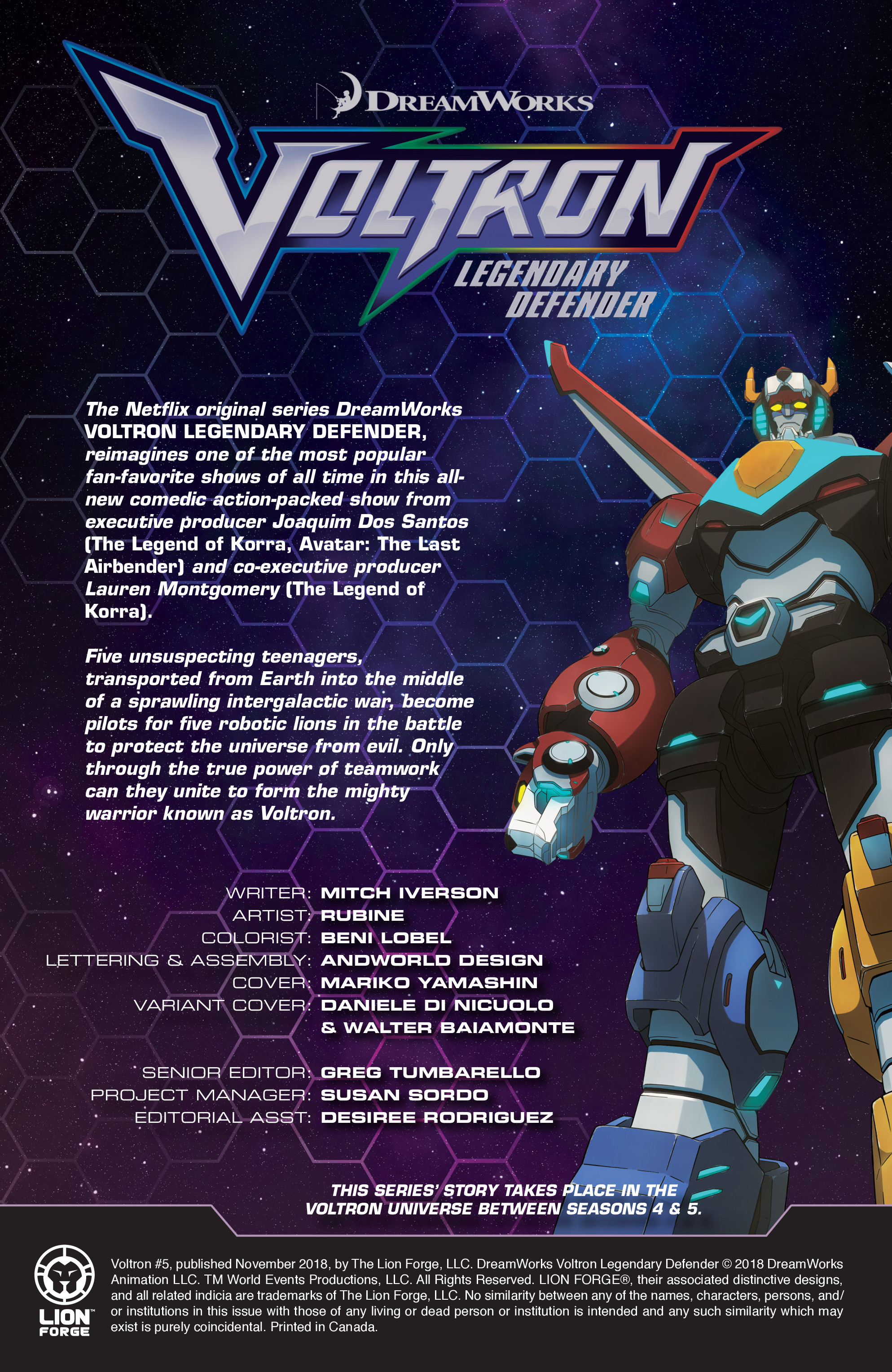 Voltron Legendary Defender Vol. 3 (2018-): Chapter 5 - Page 2