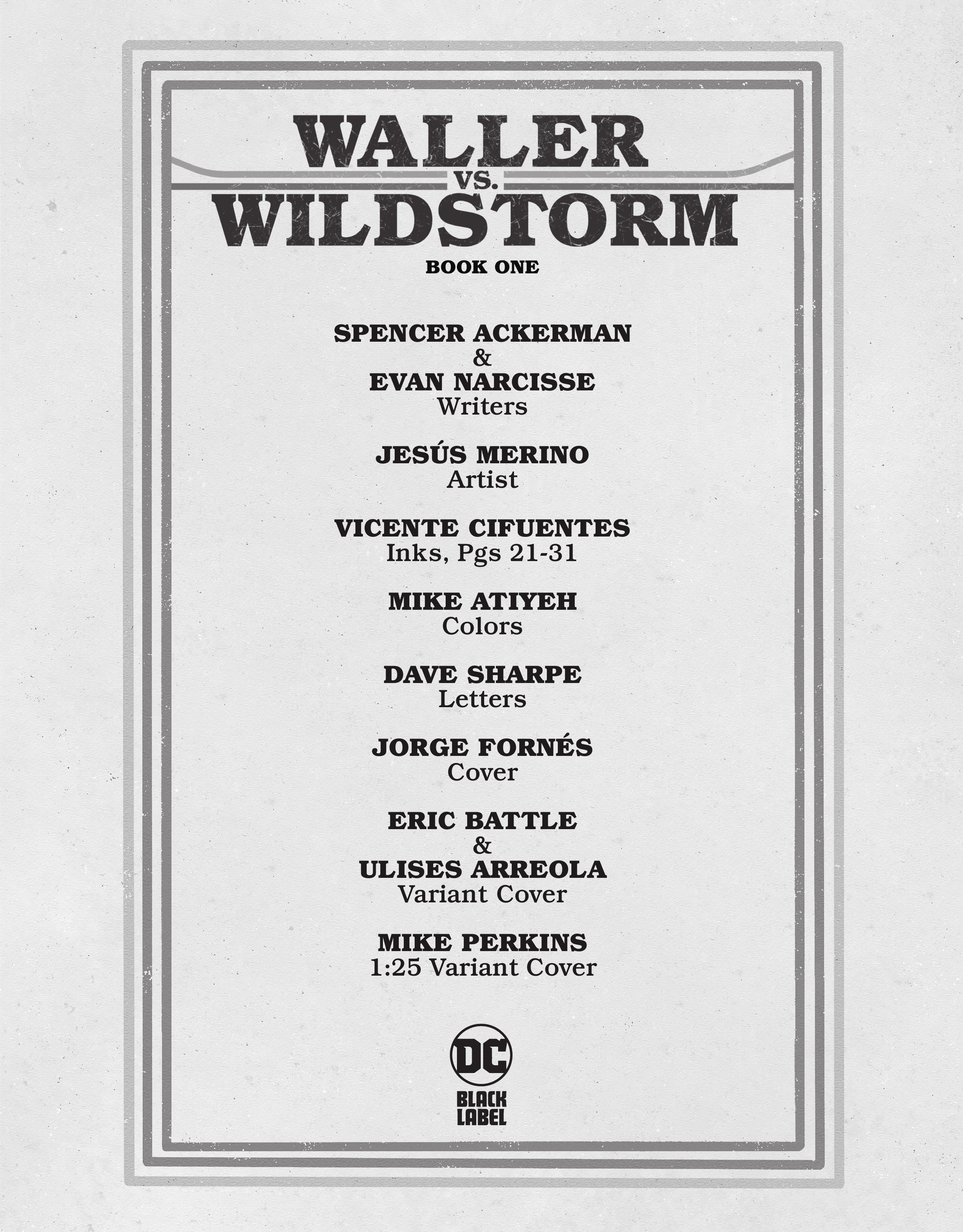 Waller vs. Wildstorm (2023-): Chapter 1 - Page 2